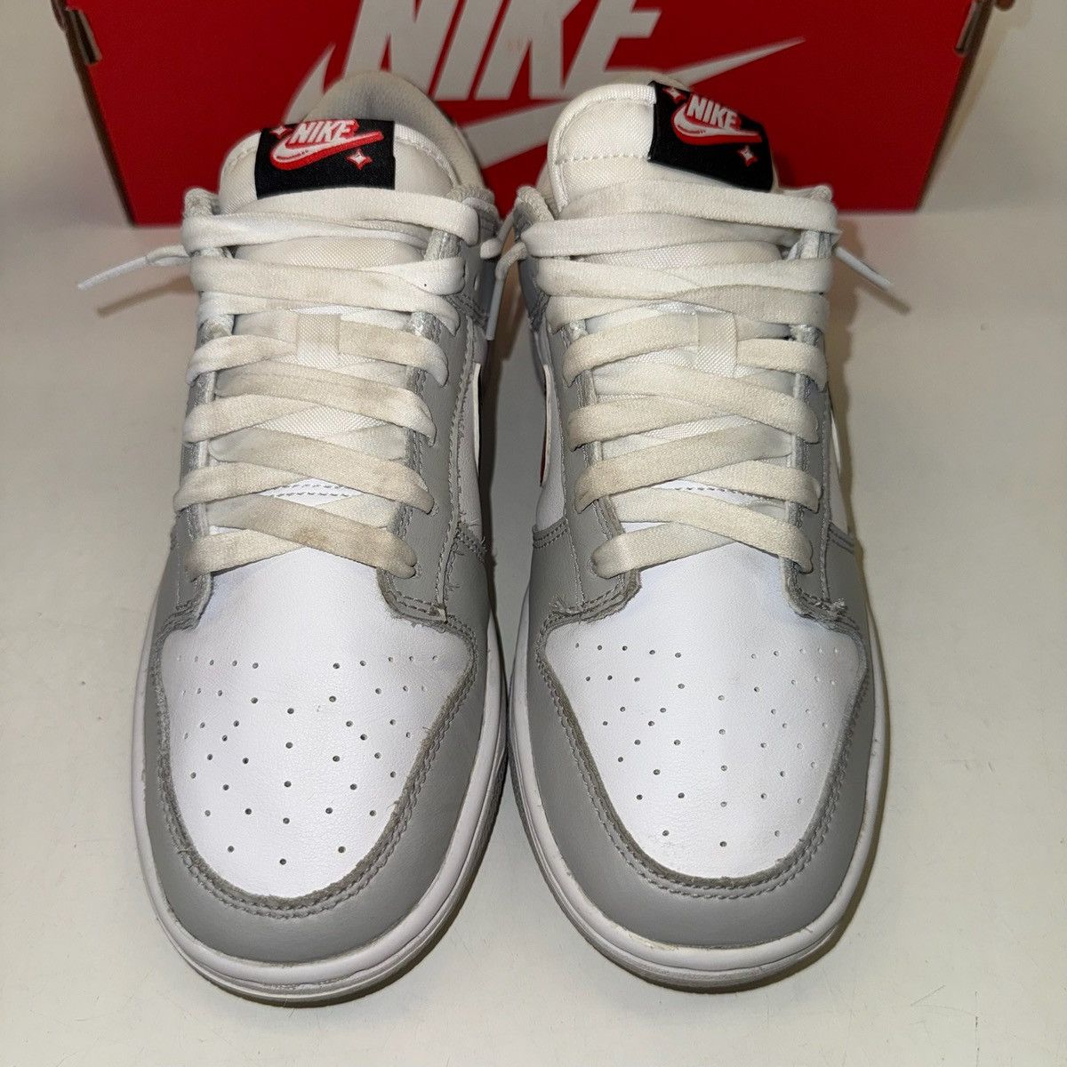 Nike Size 7 - Nike Dunk Low Grey Lottery Pack SE DR9654-001 Size US 7 / EU 40 - 4 Thumbnail
