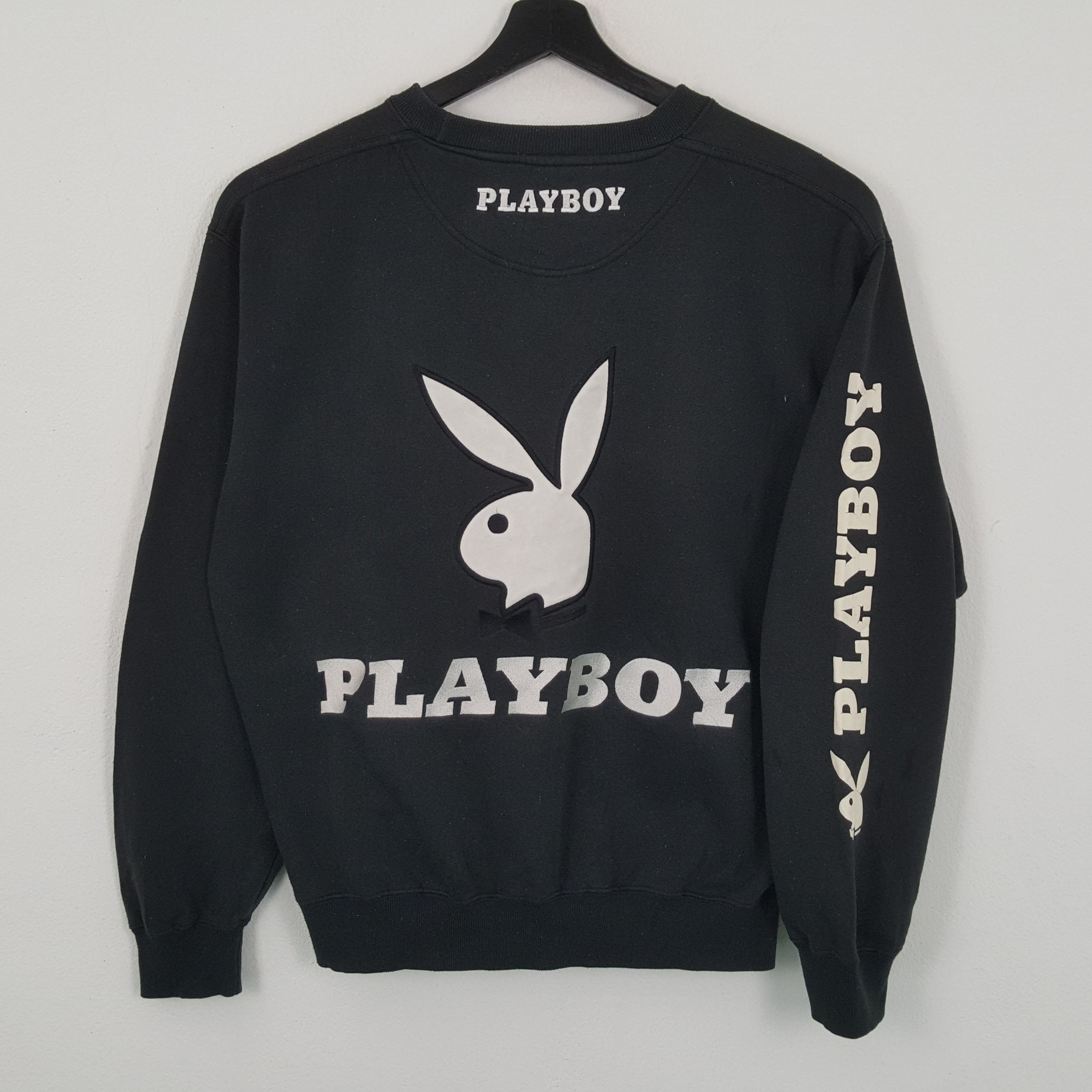 PLAYBOY Logo Spellout Design Fashion Style Sweatshirt