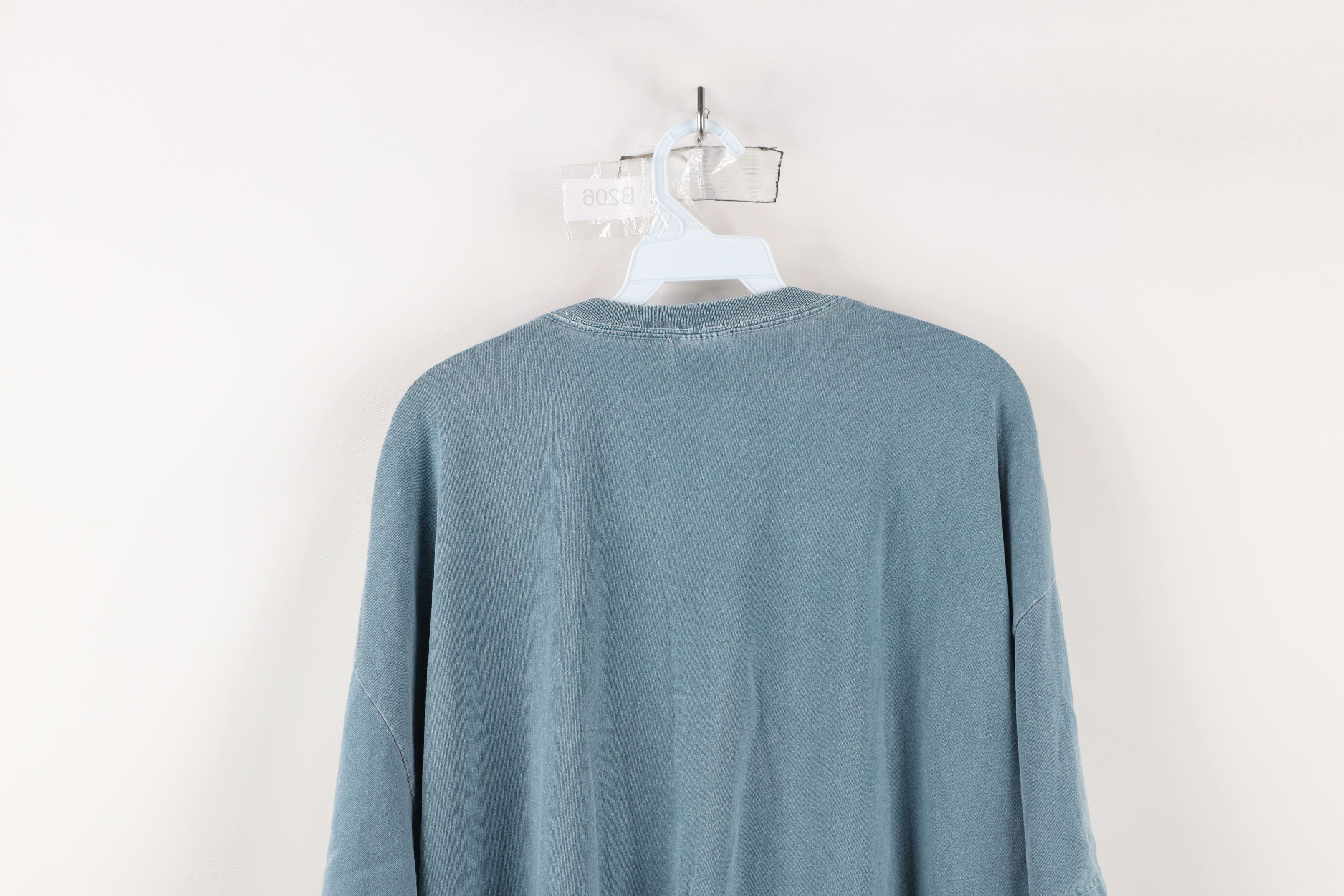 Vintage Vintage 90s The Moorings St Martin Stonewash T-Shirt Teal Size US XXL / EU 58 / 5 - 13 Thumbnail