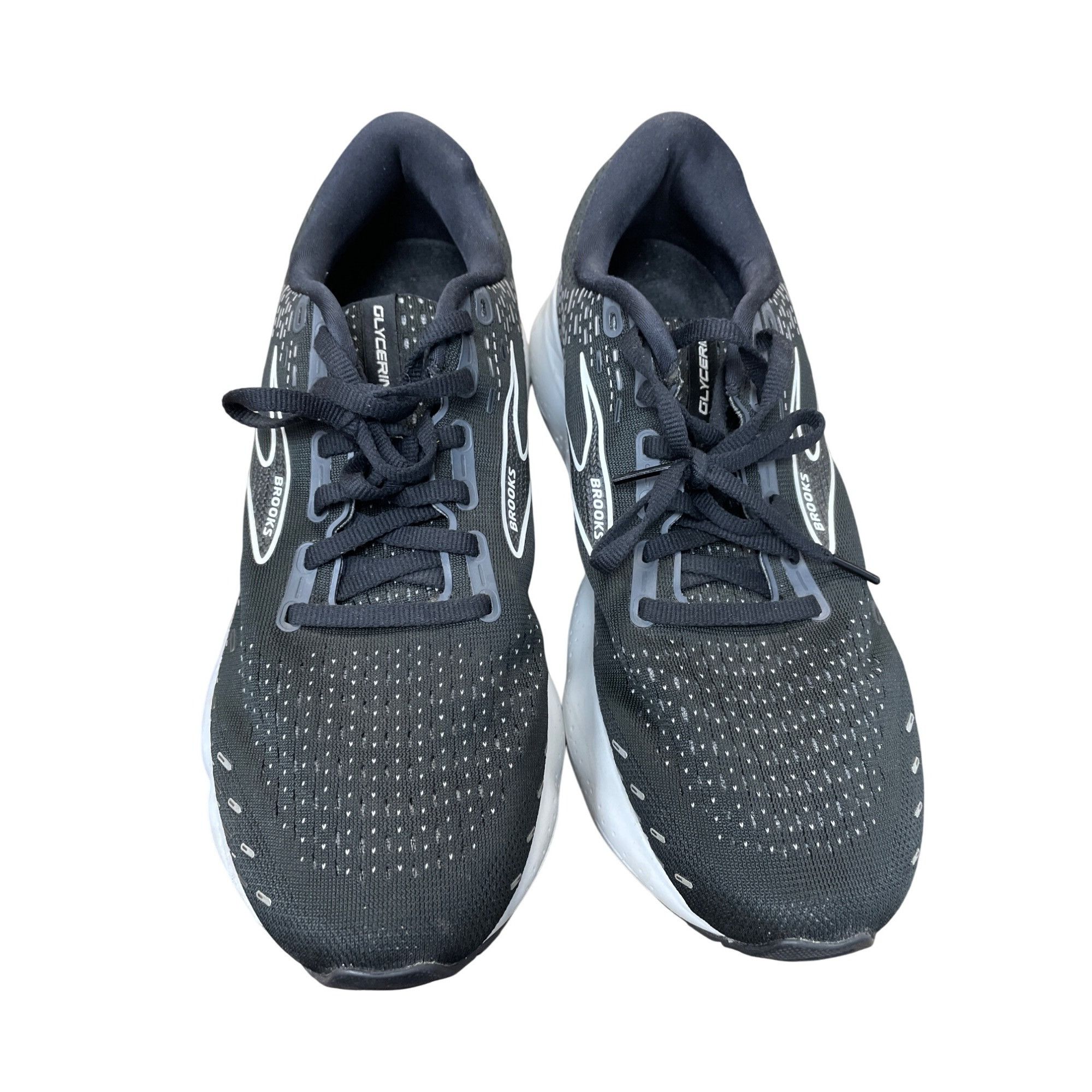 Brooks Brooks Glycerin 20 Womans Black White Running Shoes sneakers Size US 11 / IT 41 - 13 Thumbnail