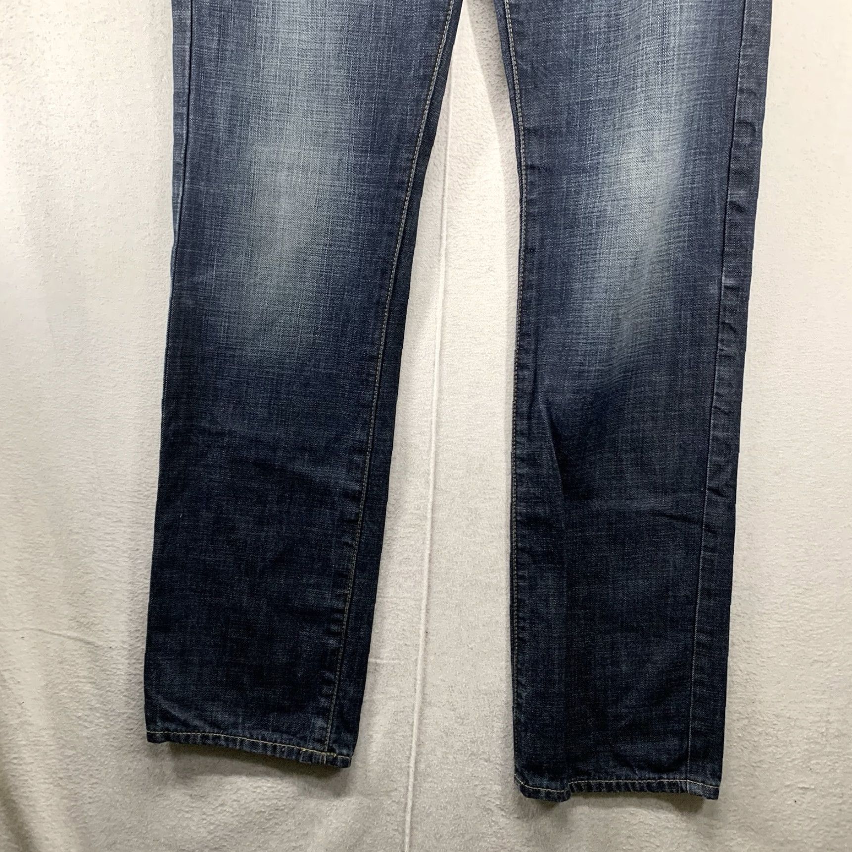 American Eagle Outfitters VINTAGE American Eagle Outfitters Jeans Men Dark Denim 30x34 Slim Fit Straight Rise 5-Pocket Size US 30 / EU 46 - 6 Thumbnail