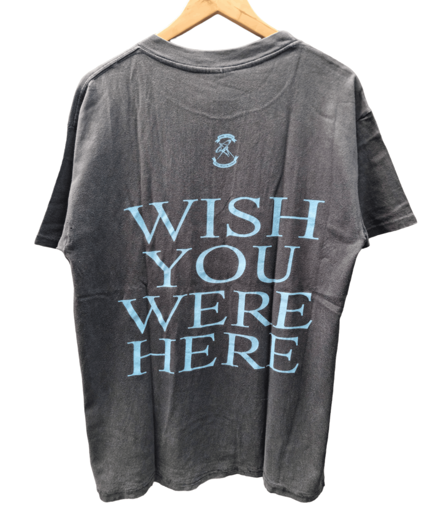 image of Pink Floyd Wish You Were Here Band Shirt in Black, Men's (Size Large)