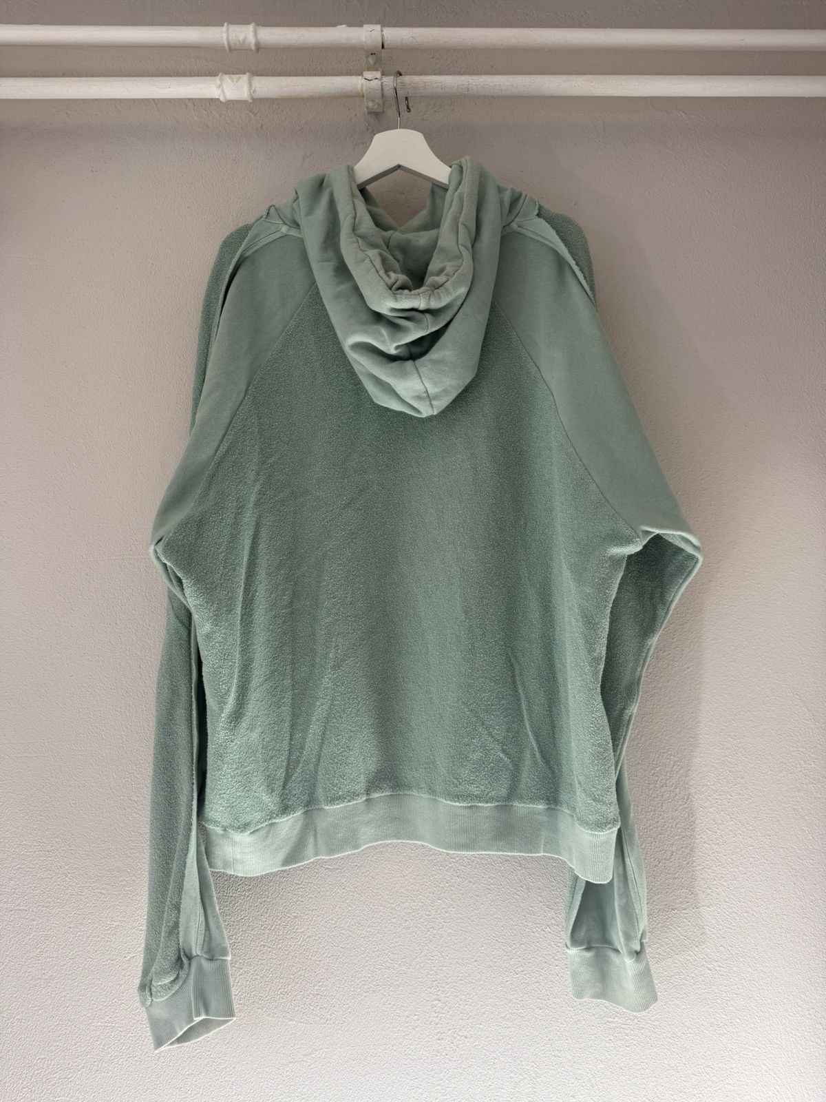 Maison Margiela Inside-Out Hooded Sweatshirt with Textured Panels Size US M / EU 48-50 / 2 - 9 Thumbnail