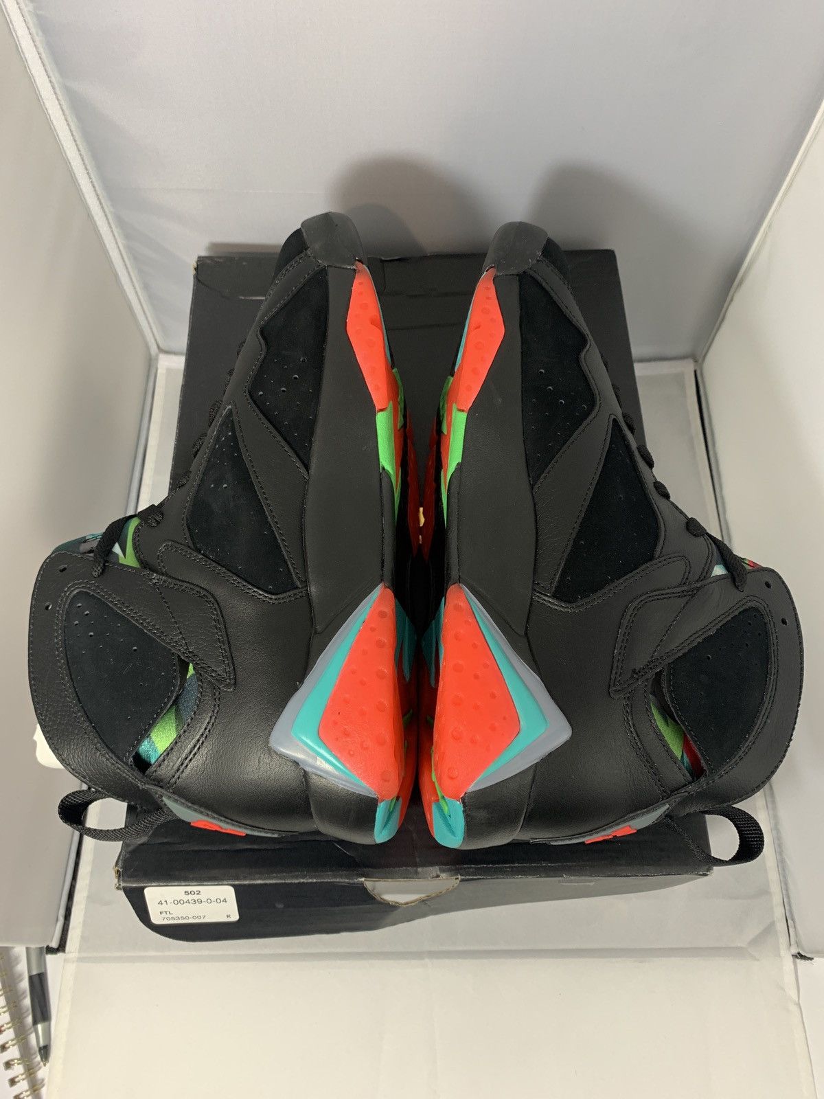 Jordan Brand Air Jordan 7 Retro 30th “Barcelona nights” Size US 9.5 / EU 42-43 - 4 Thumbnail