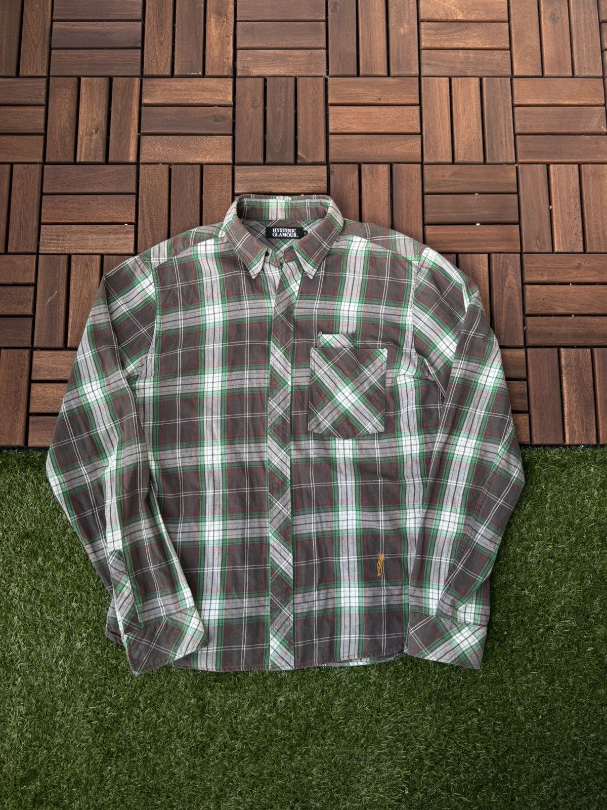 Hysteric Glamour Hysteric Glamour Check Shirt Size US L / EU 52-54 / 3 - 1 Thumbnail
