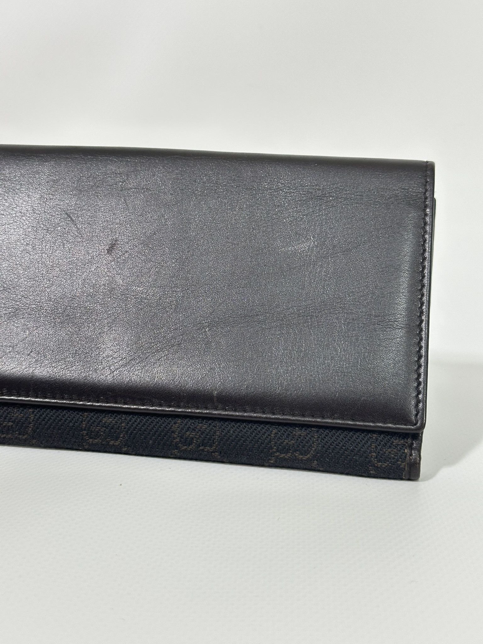 Gucci Gucci Long Wallet GG Monogram Canvas Brown and Gray Size ONE SIZE - 11 Thumbnail