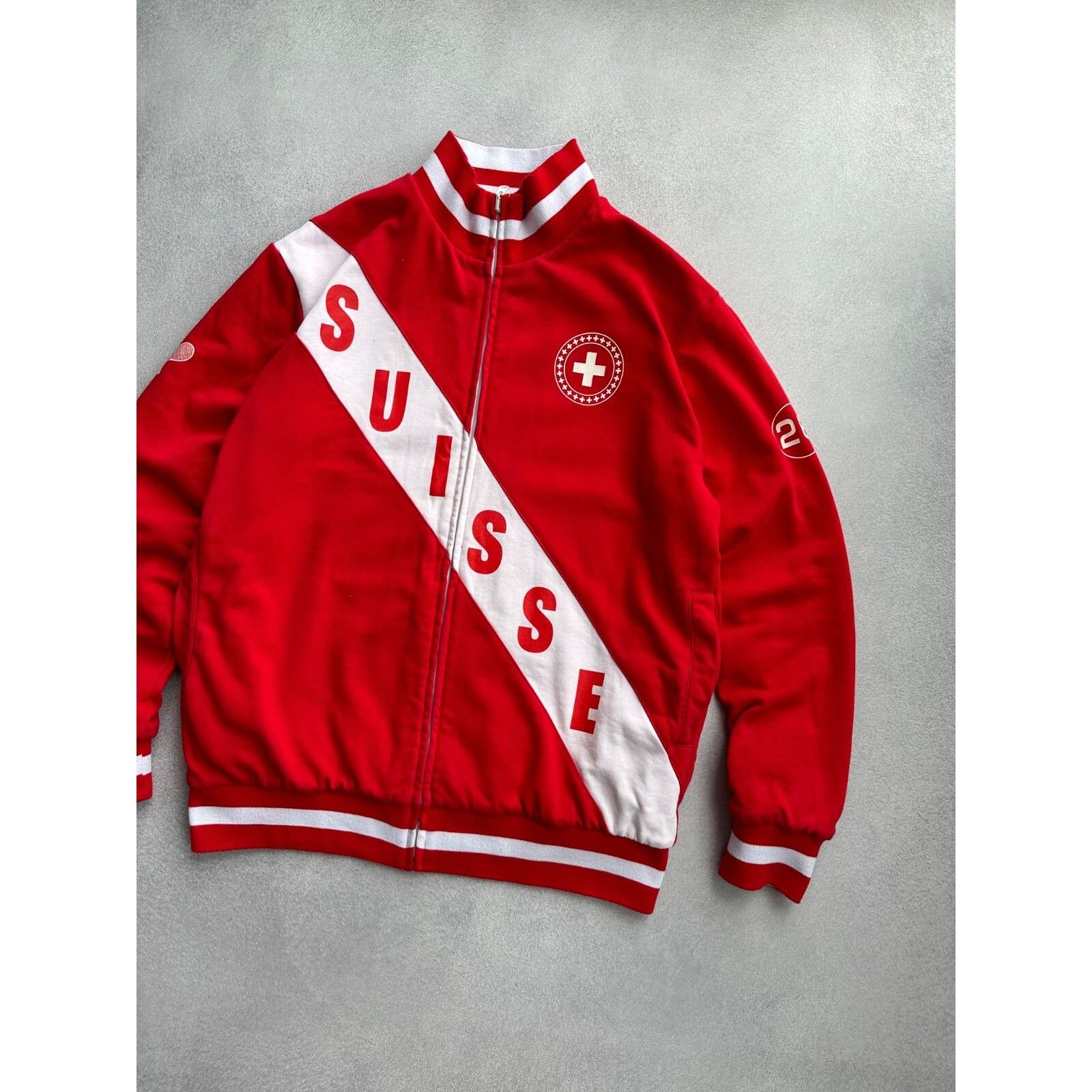 Vintage VTG Roger Federer Switzerland Tennis Reversible Heavy Zip Ol Size US XL / EU 56 / 4 - 3 Thumbnail