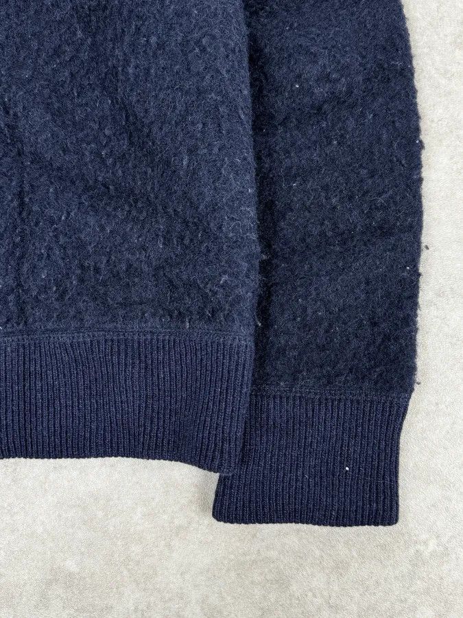 Our Legacy AW2015 Our Legacy Shaggy Navy Blue Zip-up Sweater Size US M / EU 48-50 / 2 - 8 Thumbnail