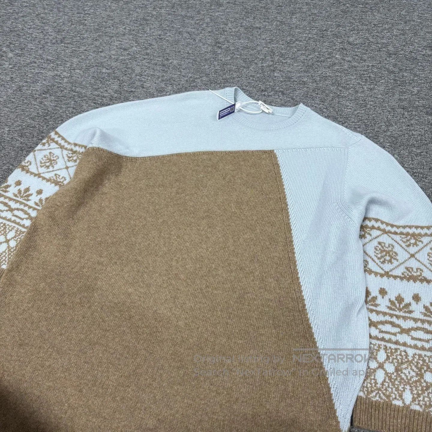 Hermes Hermes Colorful snowflake pattern round-neck cashmere knit Size M / US 6-8 / IT 42-44 - 3 Thumbnail