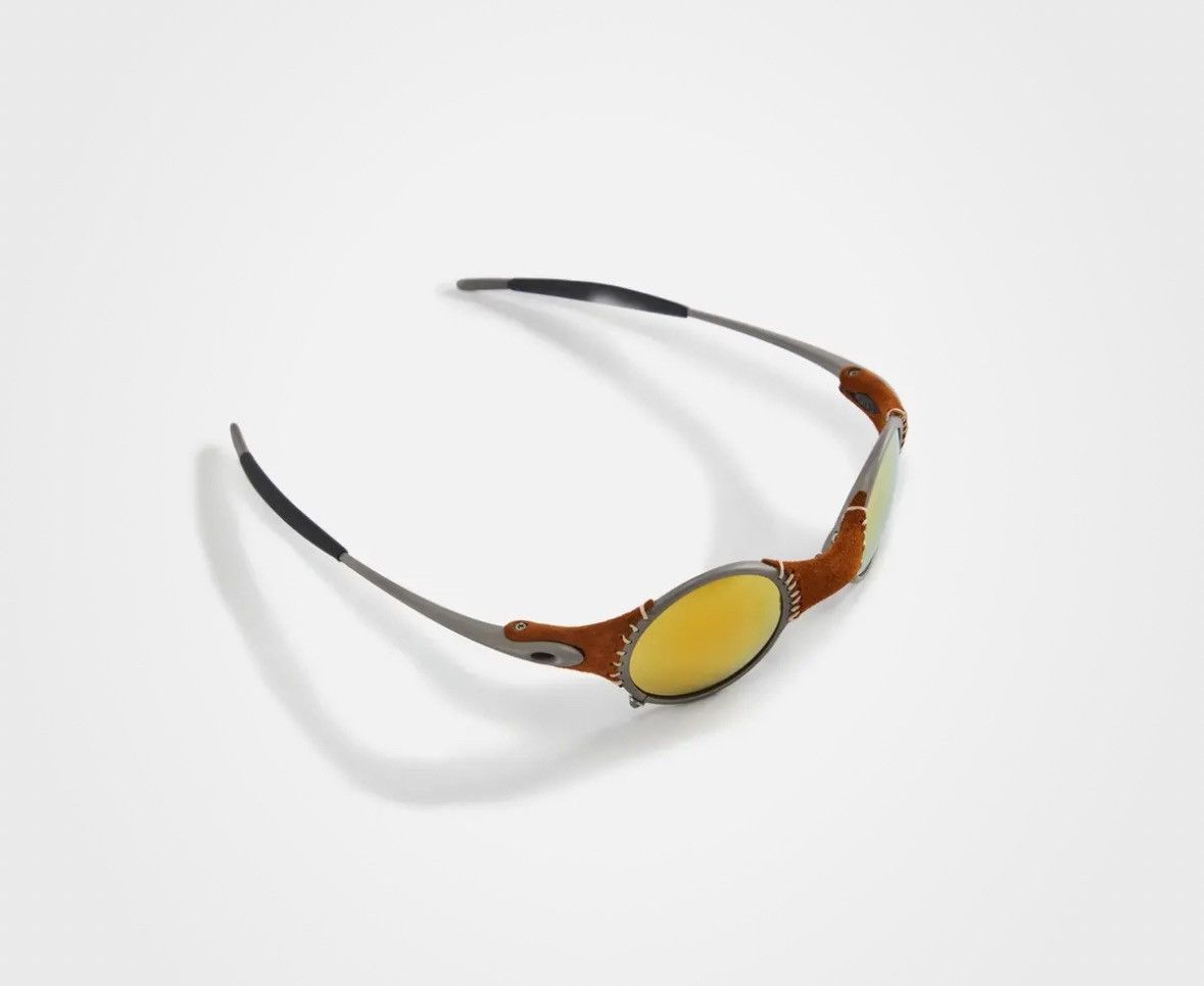Oakley 2023 Oakley Muzm Mars X-Metal Leather Sunglasses Size ONE SIZE - 3 Thumbnail