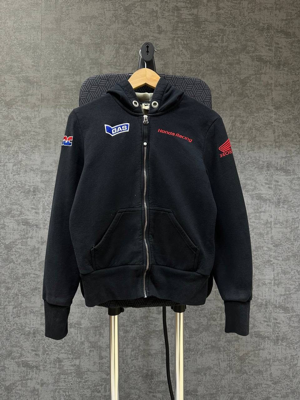 Honda × Vintage Vintage Honda HCR Gas Racing Hoodie Size L / US 10 / IT 46 - 4 Thumbnail