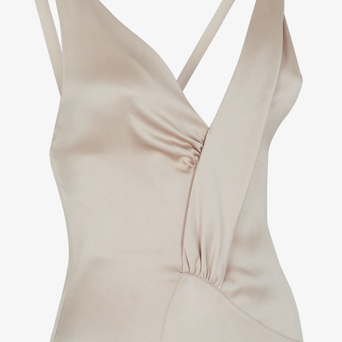 Fendi o1s1wg111224 Dress in Beige Size XL / US 12-14 / IT 48-50 - 3 Thumbnail