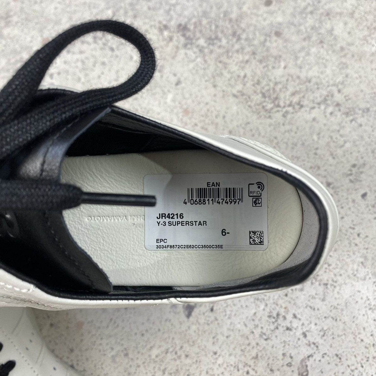 Y-3 Adidas Y-3 Superstar "Orbit Grey" Yohji Yamamoto JR4216 Size US 7 / EU 40 - 11 Thumbnail