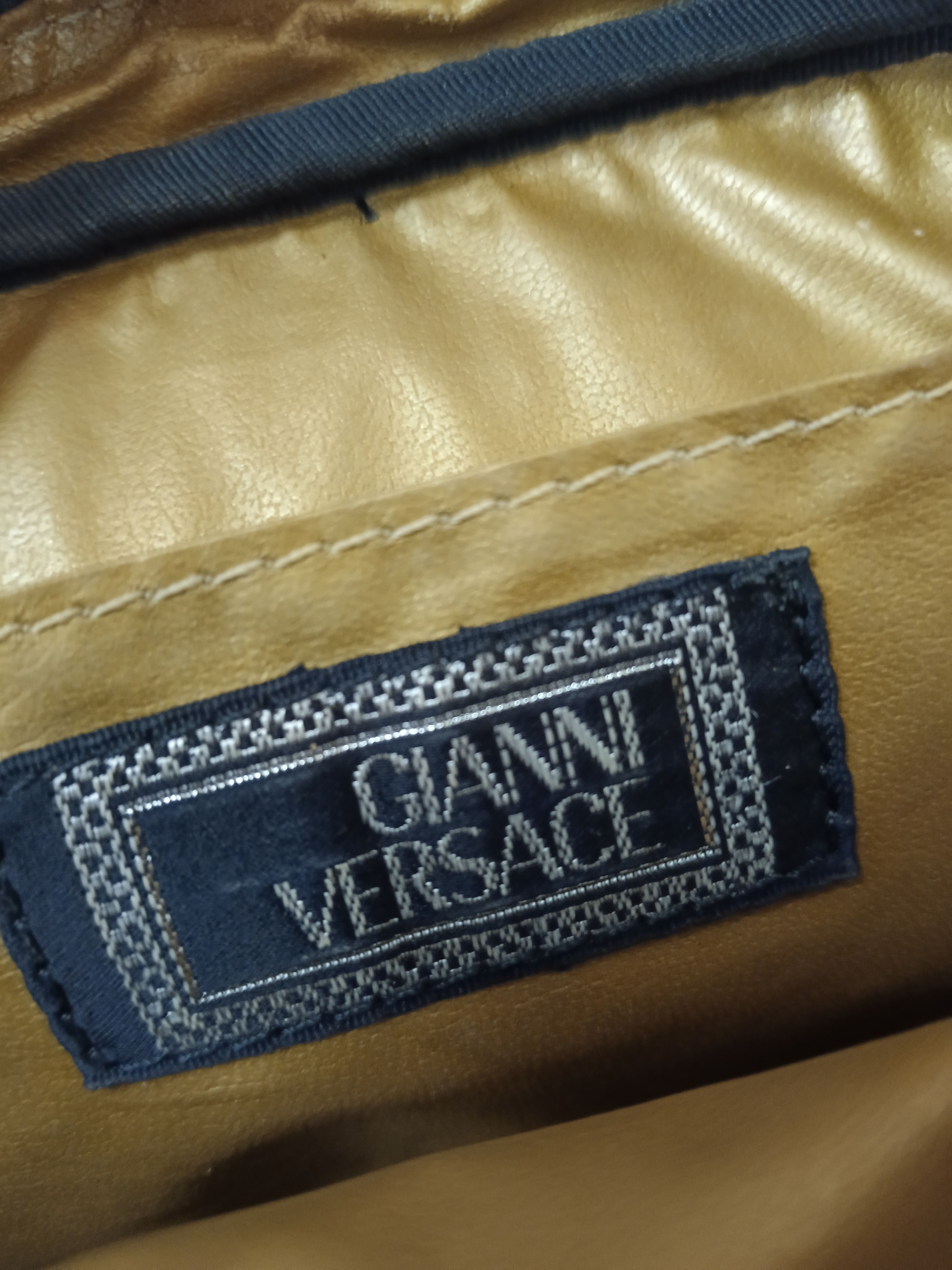 Versace VERSACE Vintage Leopard Print Mini Clutch Size ONE SIZE - 13 Thumbnail