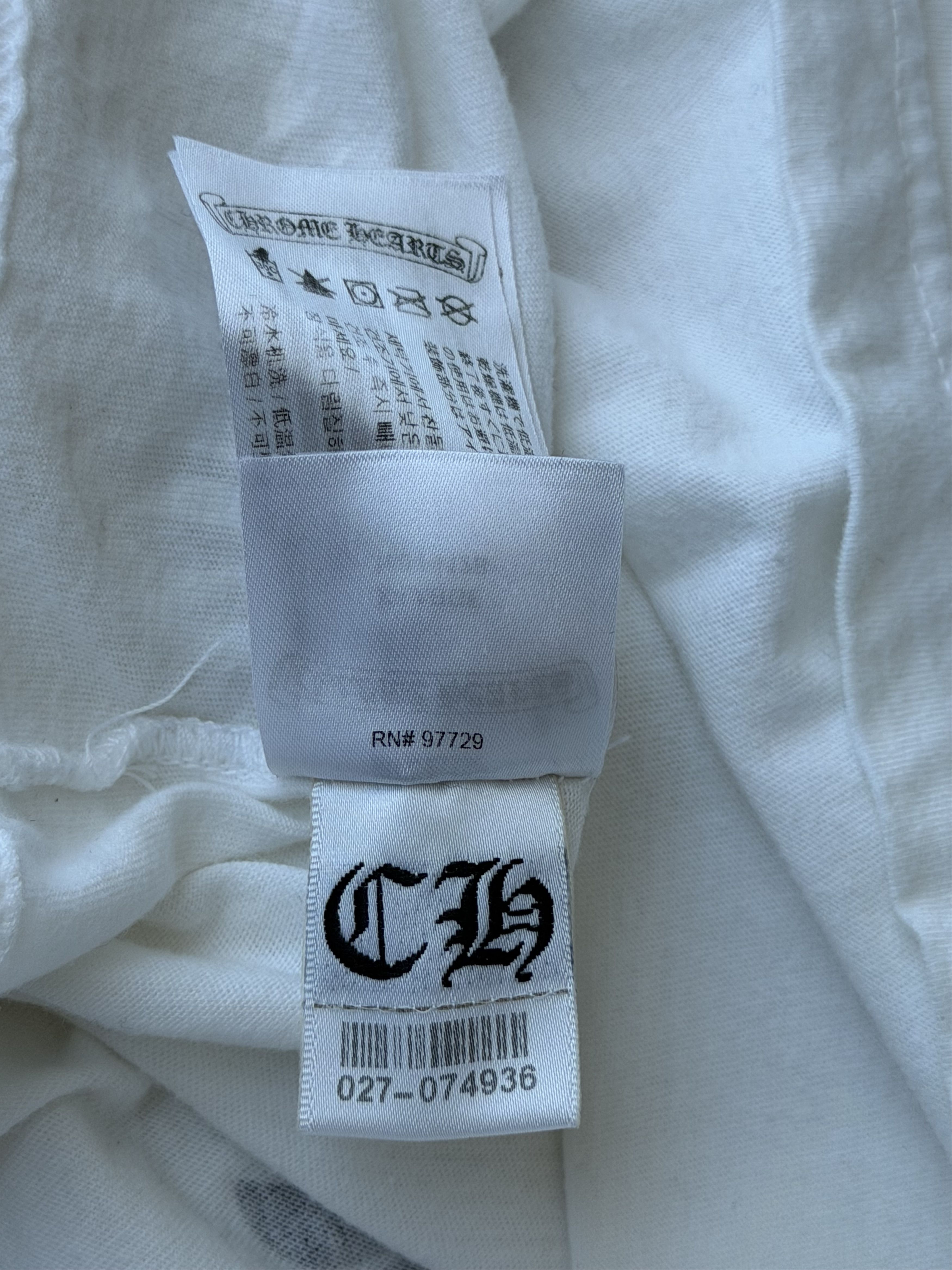 Chrome Hearts Chrome Hearts White & Multicolor Cross Longsleeve T-Shirt Size US XL / EU 56 / 4 - 7 Thumbnail