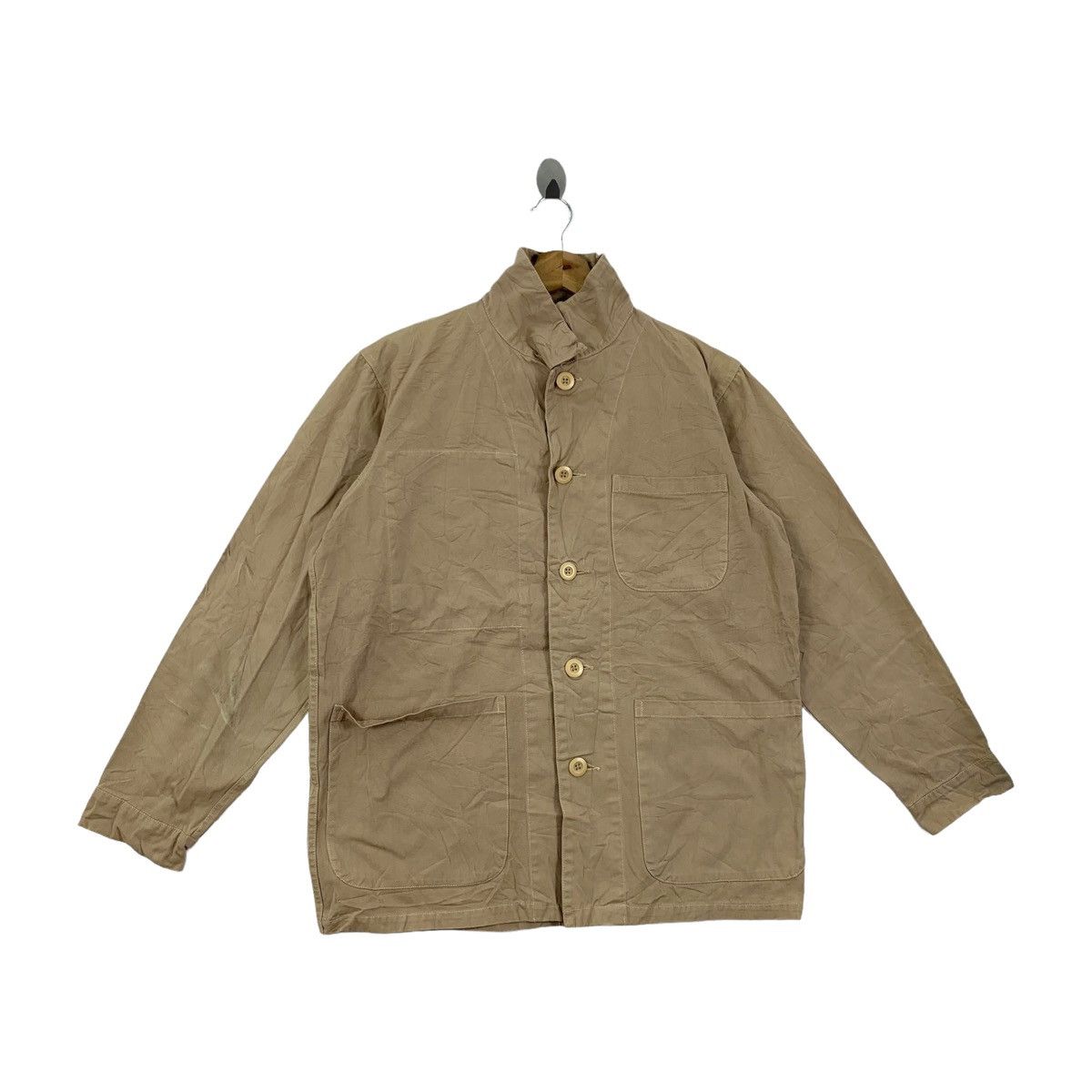 45rpm × Japanese Brand 45 RPM Japanese Brand Workwear Worker Design Coat Jacket Size US S / EU 44-46 / 1 - 3 Thumbnail