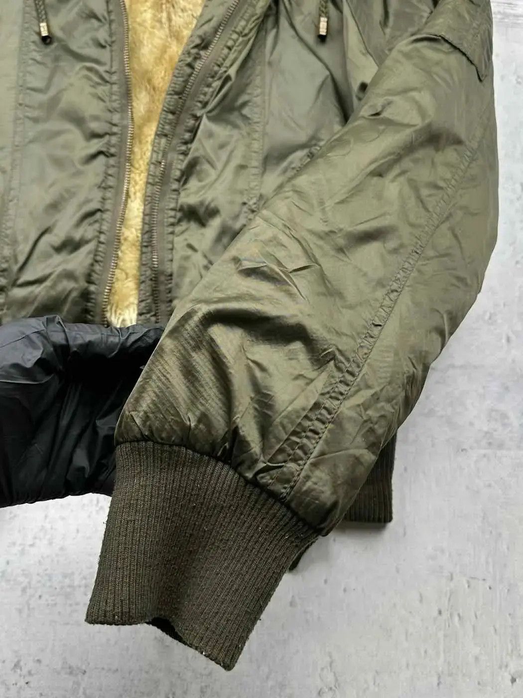 Japanese Brand × Vintage Vintage Bomber Faux Fur Jacket Size US S / EU 44-46 / 1 - 5 Thumbnail