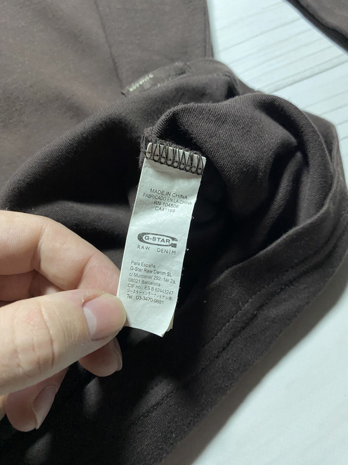 G-Star × Japanese Brand × Vintage Vintage G Star Raw Faded Brown Y2k Japanes Zip Sweatshirt Size US XL / EU 56 / 4 - 5 Thumbnail