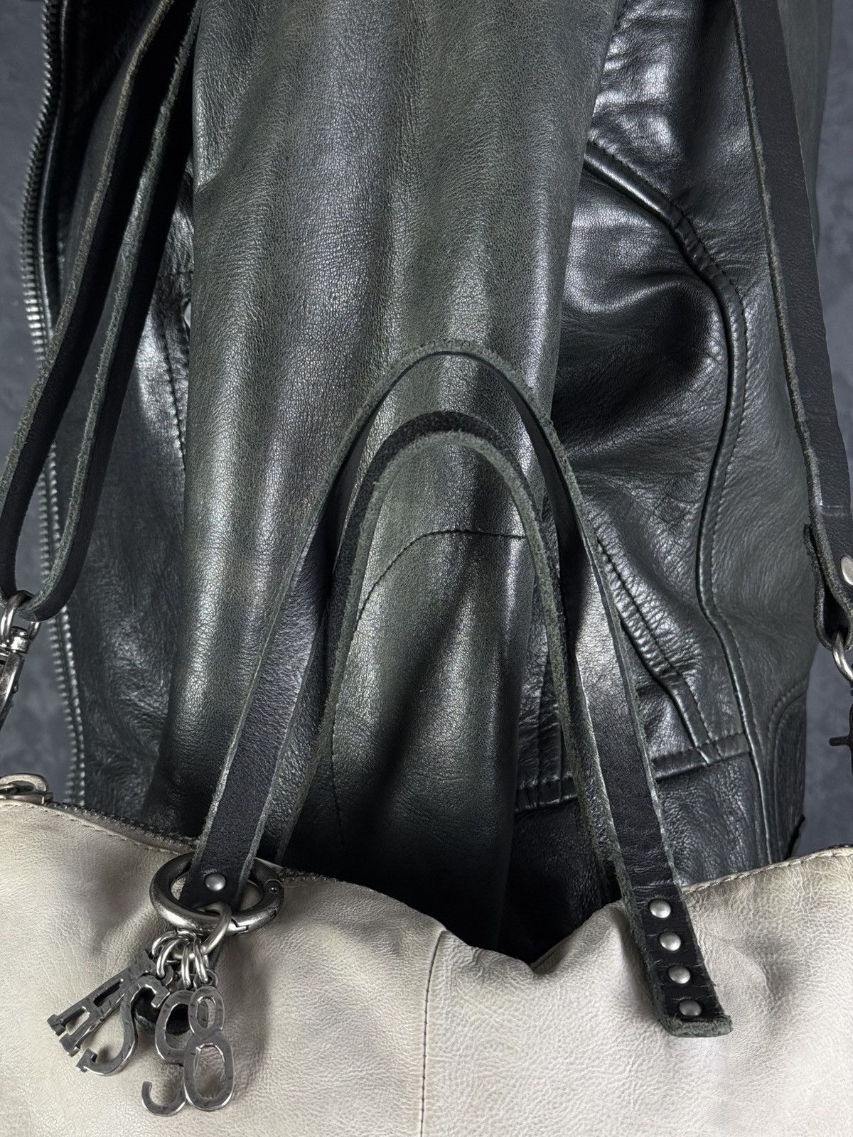 A.S.98 Vintage A. S98 AirStep Leather Handbag/ Shoulder Bag Rare Size ONE SIZE - 9 Thumbnail