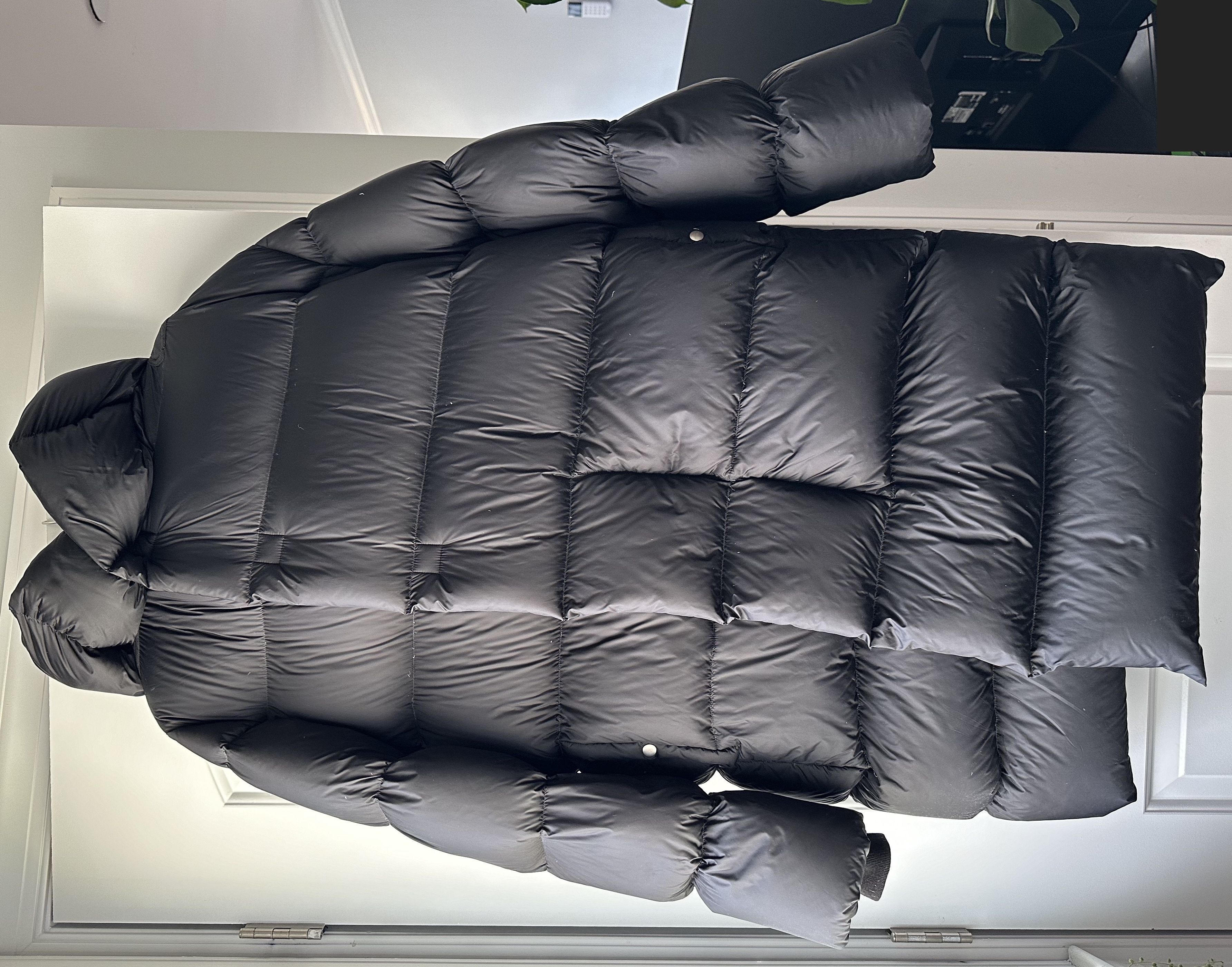 Rick Owens Black LS Liner Down Coat / Puffer Size US XS / EU 42 / 0 - 9 Thumbnail