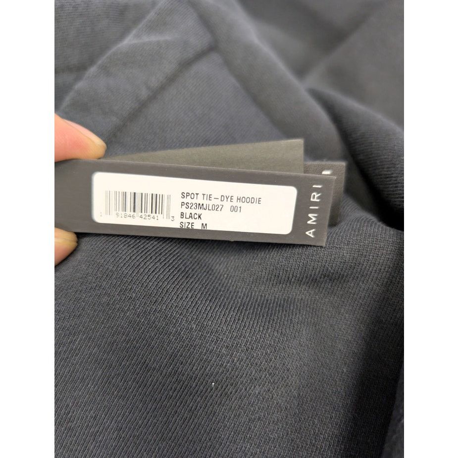 Amiri o1rshd1 Spot Tie-Dye Hoodie in Black Size US M / EU 48-50 / 2 - 17 Thumbnail