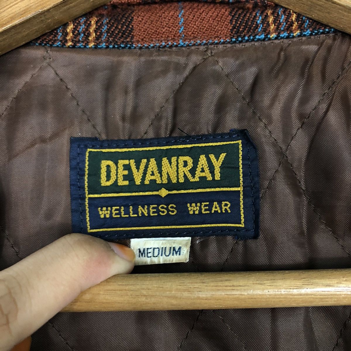 Japanese Brand 📌Vintage Wool Jacket Tartan Design Devanray Issey Miyake Size US M / EU 48-50 / 2 - 19 Thumbnail