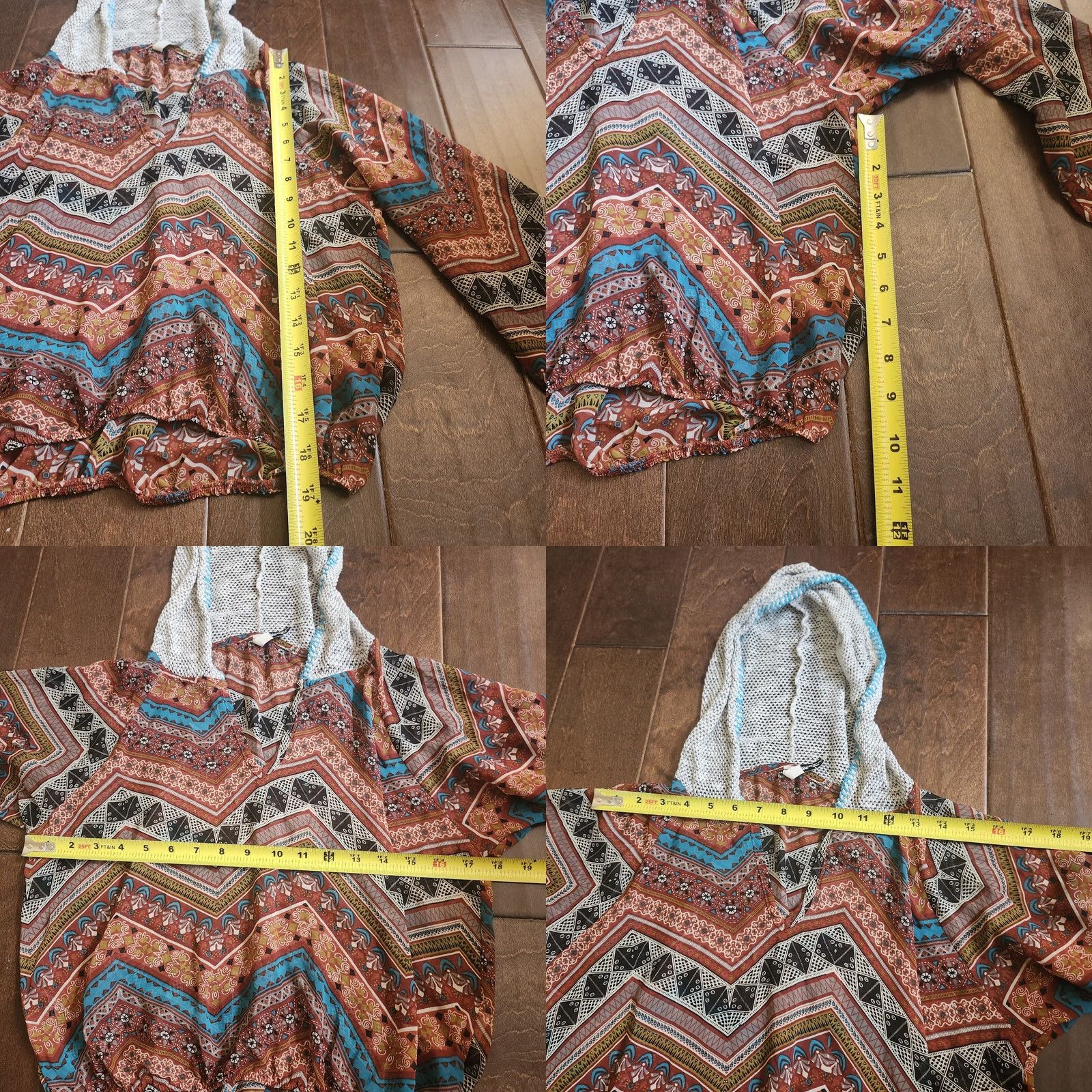 Vintage 2. Maximizing Search Visibility: "Mind Code" remains, emphasizing the brand. "Sheer" is a key descriptor. "Boho" indicates theme. "Small" Size S / US 4 / IT 40 - 8 Thumbnail