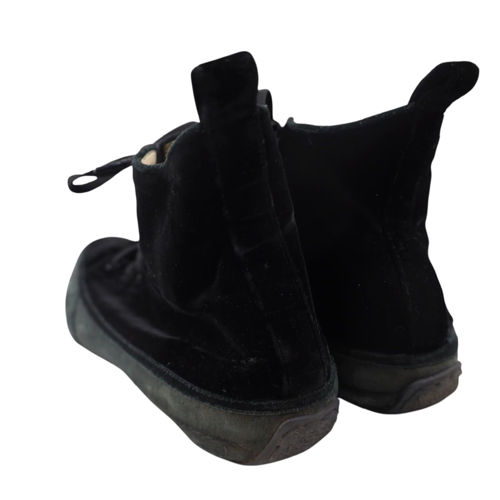 Hope Hope For Men Italian Leather Crushed Velvet Sneakers Men 12 Leather Black Sneakers Mens 12 Black Size US 12 / EU 45 - 5 Thumbnail
