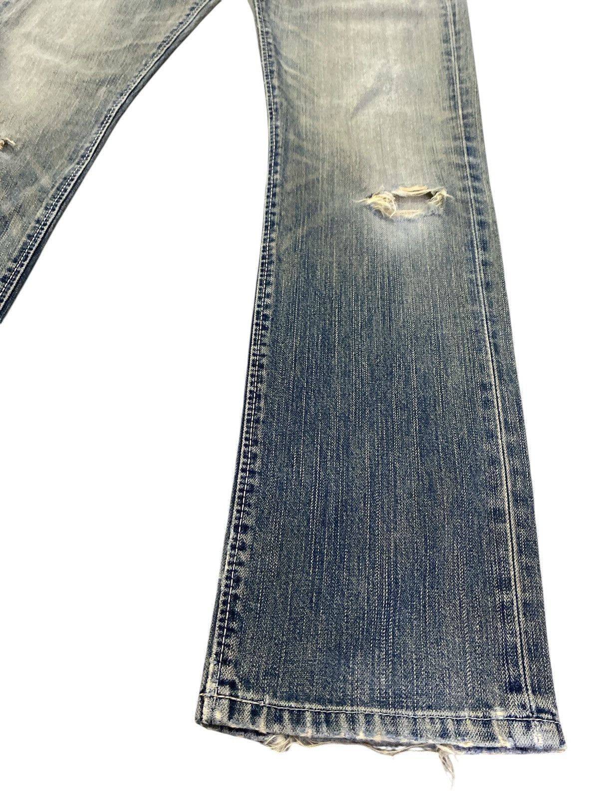 Vintage × Wrangler Vintage Wrangler Faded Distressed Jeans Size US 30 / EU 46 - 8 Thumbnail