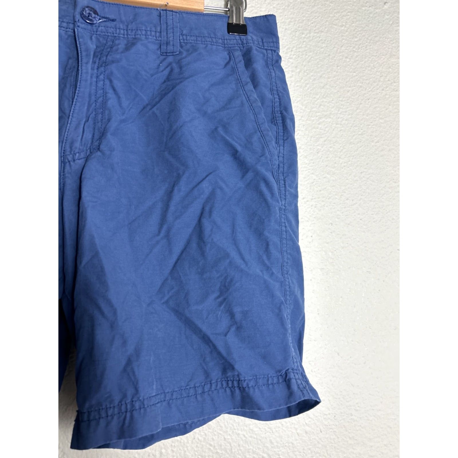 Vintage Columbia Birch Forest II Shorts Men 30x8 Blue Chino Casual Cotton Blend Hiking Golf XM0919 Size US 30 / EU 46 - 3 Thumbnail