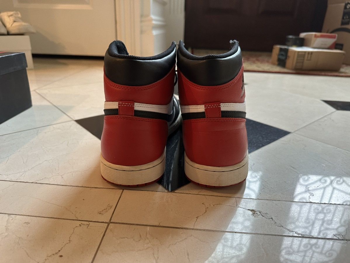 Jordan Brand Jordan 1 Retro 2016 Black Toe Size US 11.5 / EU 44-45 - 3 Thumbnail