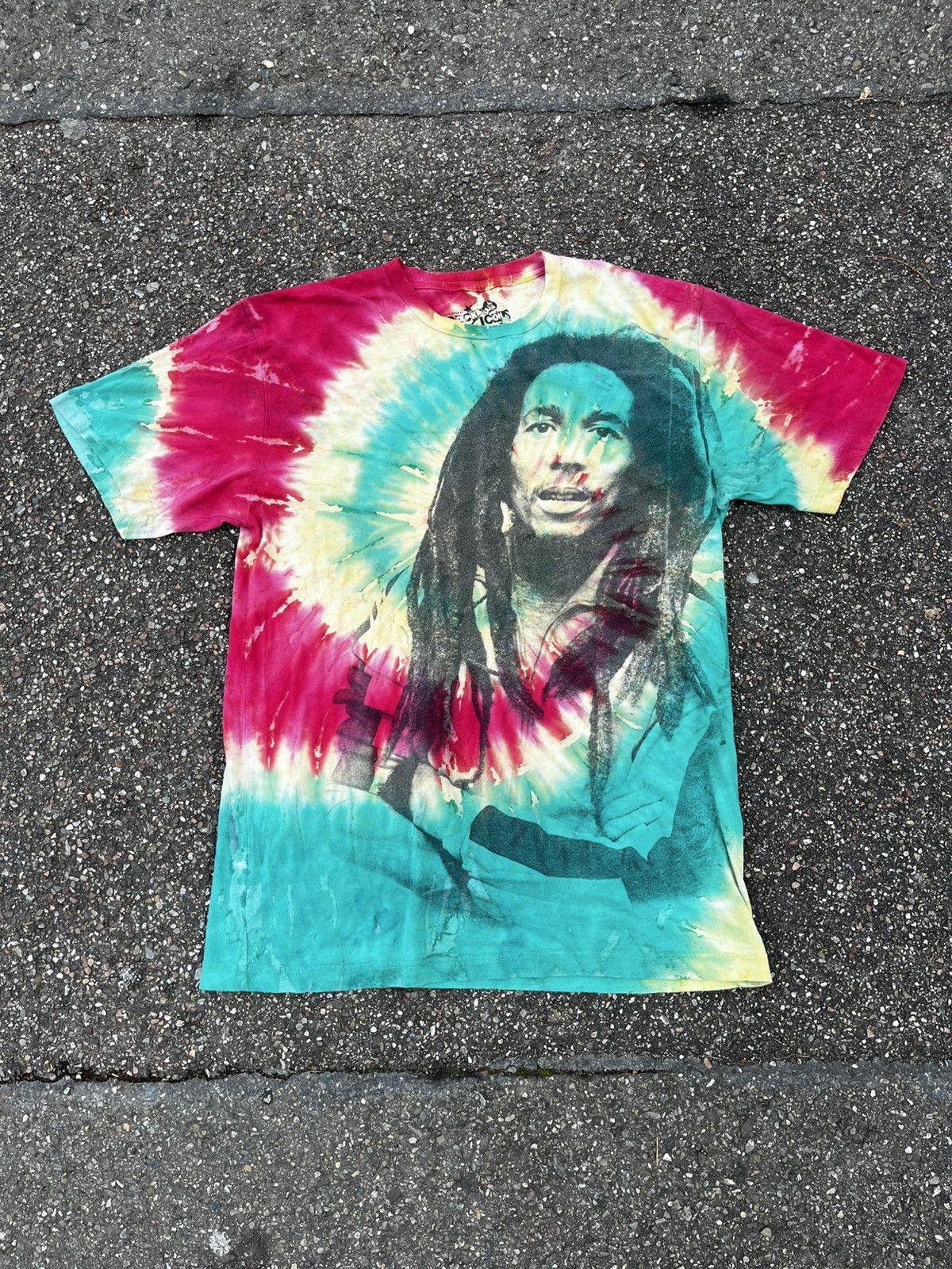 Other Bob Marley “Destroyed Crewneck” T-Shirt by Rock Icons (2009) Size US L / EU 52-54 / 3 - 1 Thumbnail