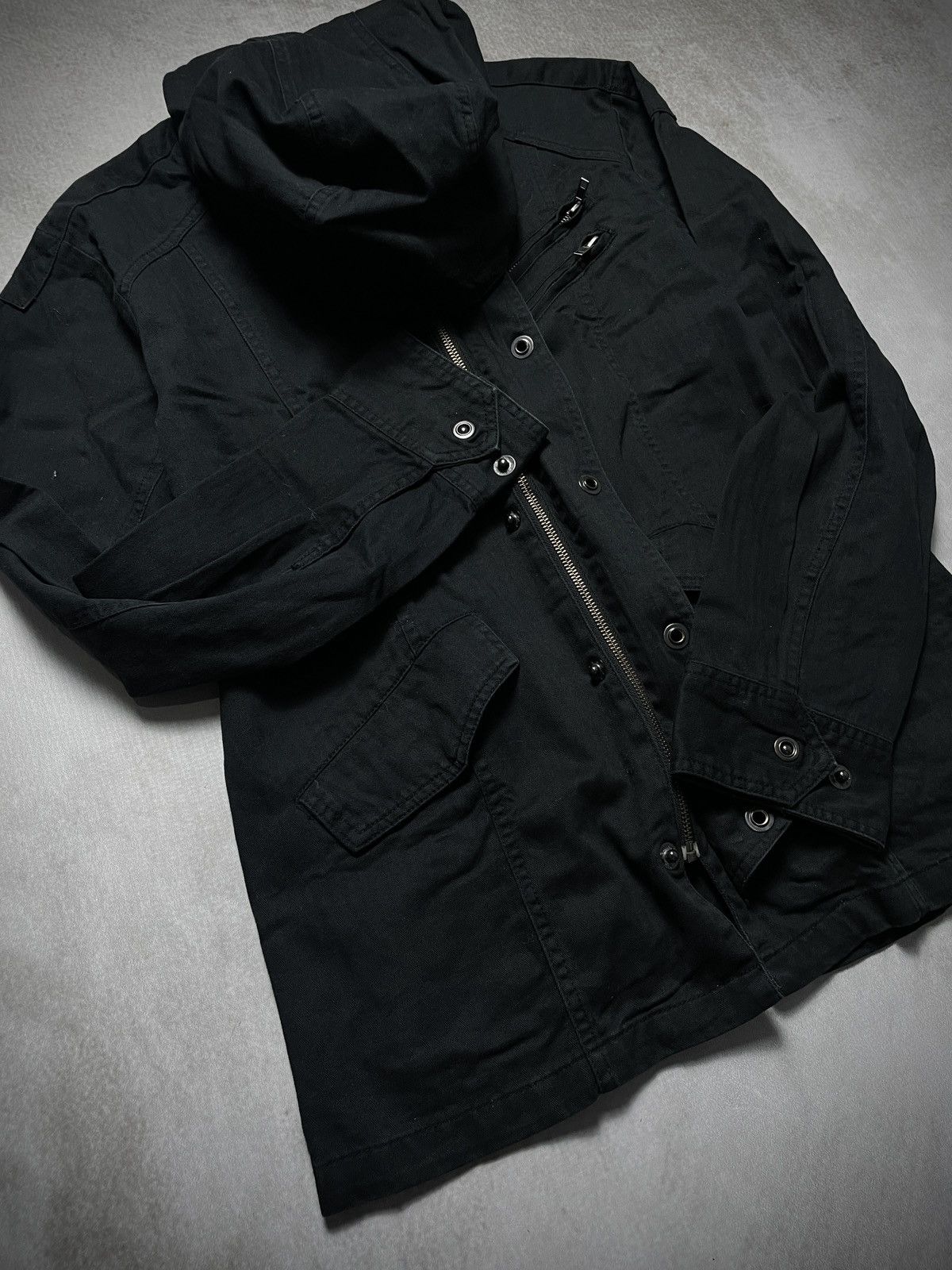 14th Addiction 2000’s Roushatte - Vkei Style Hooded Parka Jacket Size US L / EU 52-54 / 3 - 7 Thumbnail