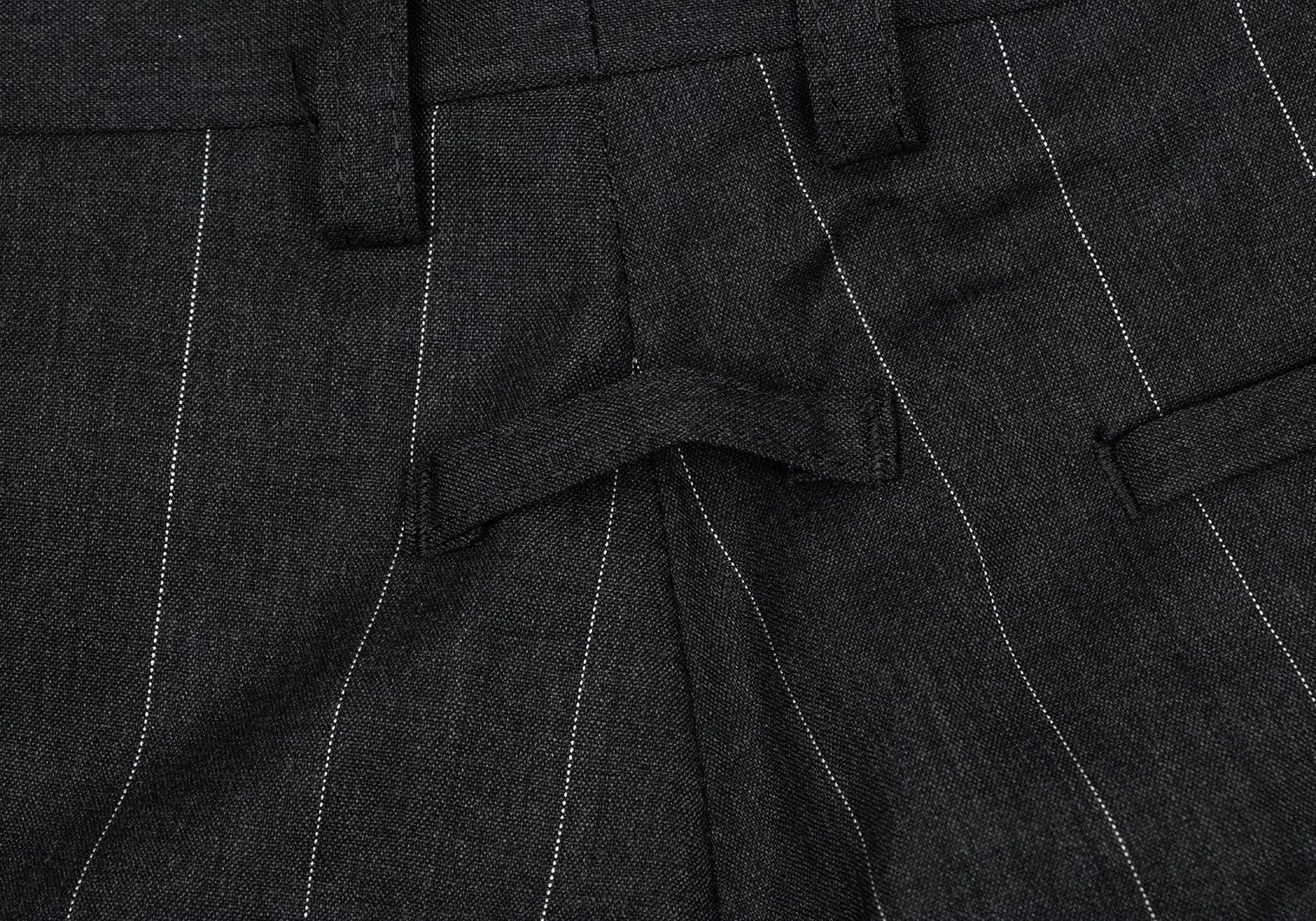 Jean Paul Gaultier Wool Stripe Pants in Gray Size 48 Size US 32 / EU 48 - 9 Thumbnail