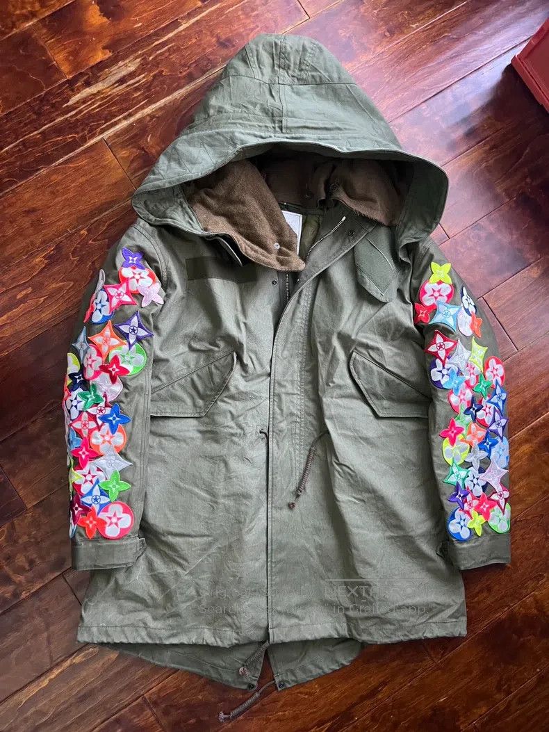 READYMADE Ready Made Original Infringement Lv Badge M65Parka Coat Size US S / EU 44-46 / 1 - 1 Thumbnail