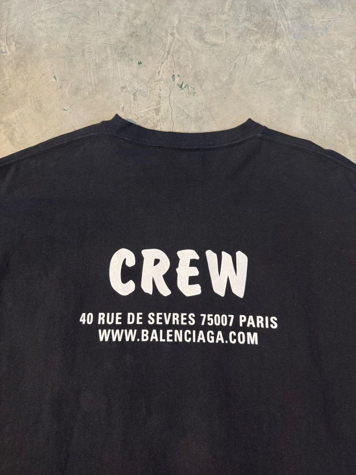 Balenciaga Balenciaga Crew tee Size US S / EU 44-46 / 1 - 3 Thumbnail
