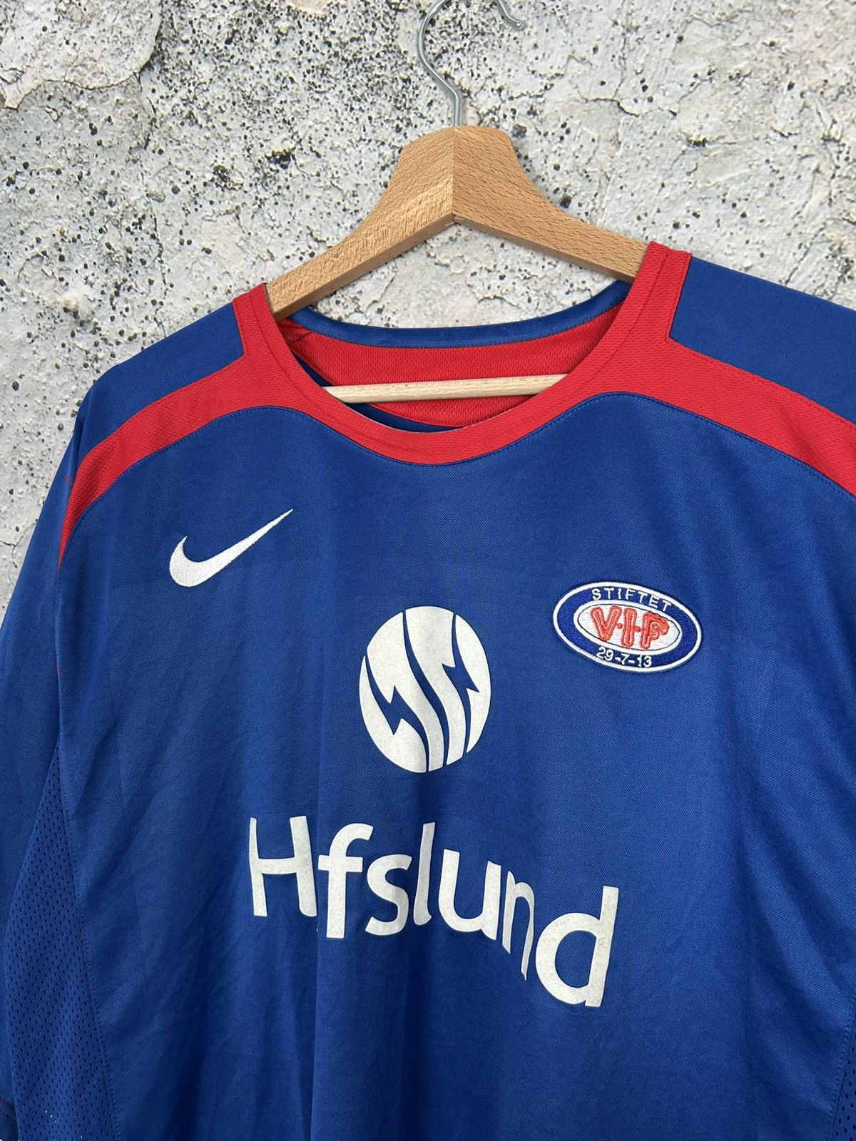 Nike Vintage Nike Valerenga Football Club Soccer Jersey Size US XL / EU 56 / 4 - 3 Thumbnail