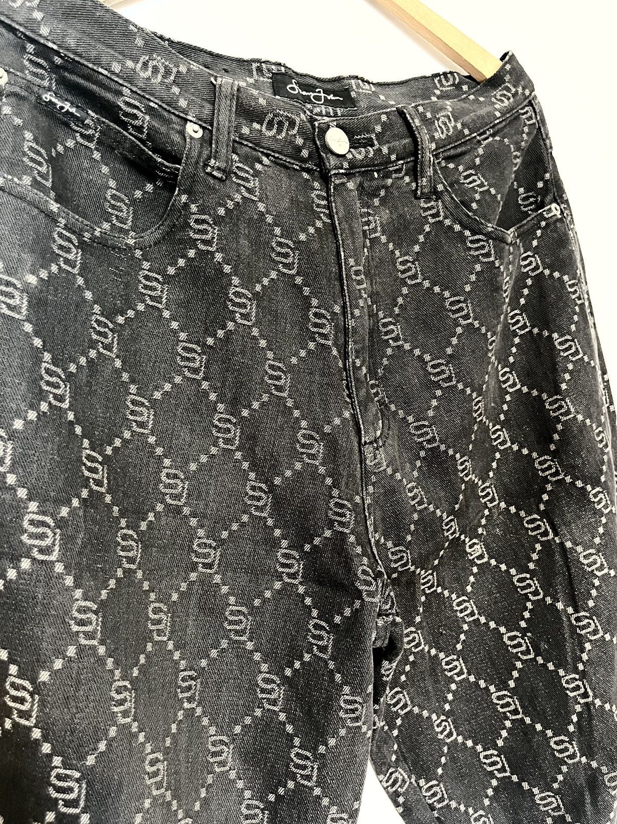 Sean John Vintage Sean John Gucci monogram denim pants Size US 30 / EU 46 - 1 Thumbnail