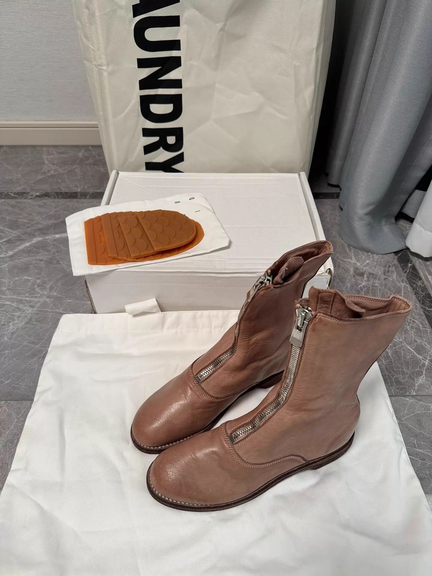 Guidi Guidi 310 Milk Tea 36.5 Size US 6 / IT 36 - 8 Thumbnail