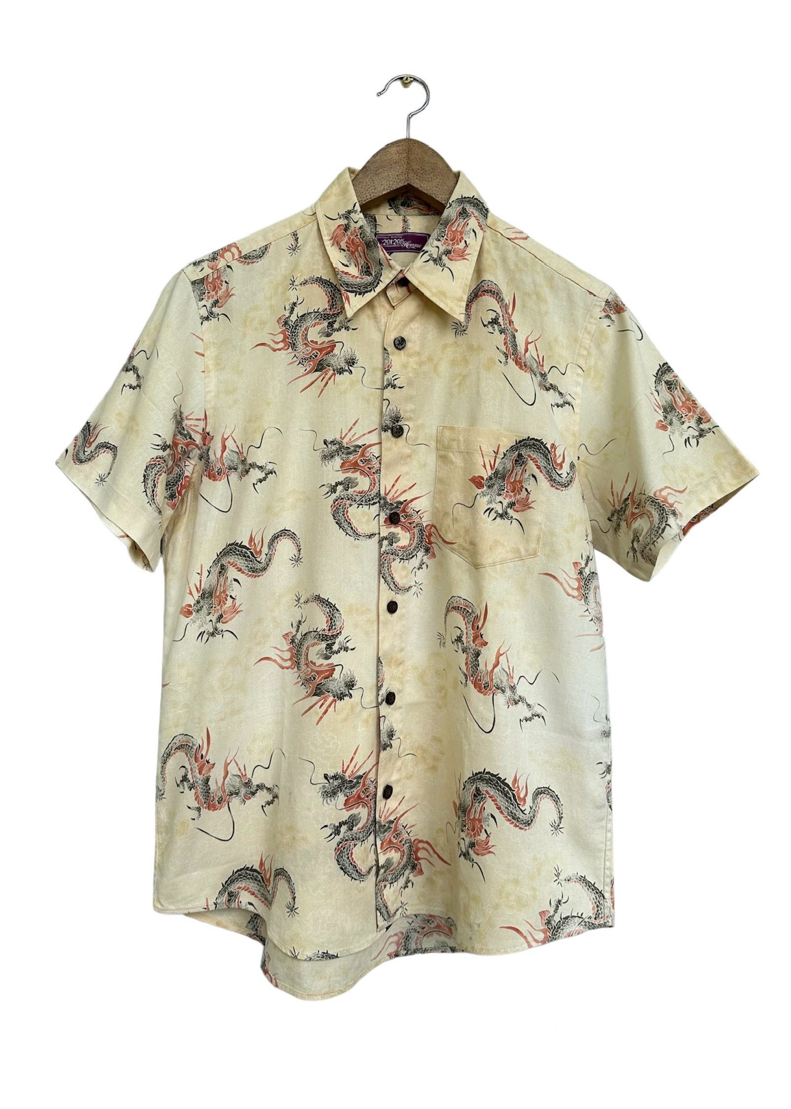 Beauty Beast Rare!! Dragon Plaid Shadow 291295 Specially Selected Printed Size US M / EU 48-50 / 2 - 5 Thumbnail