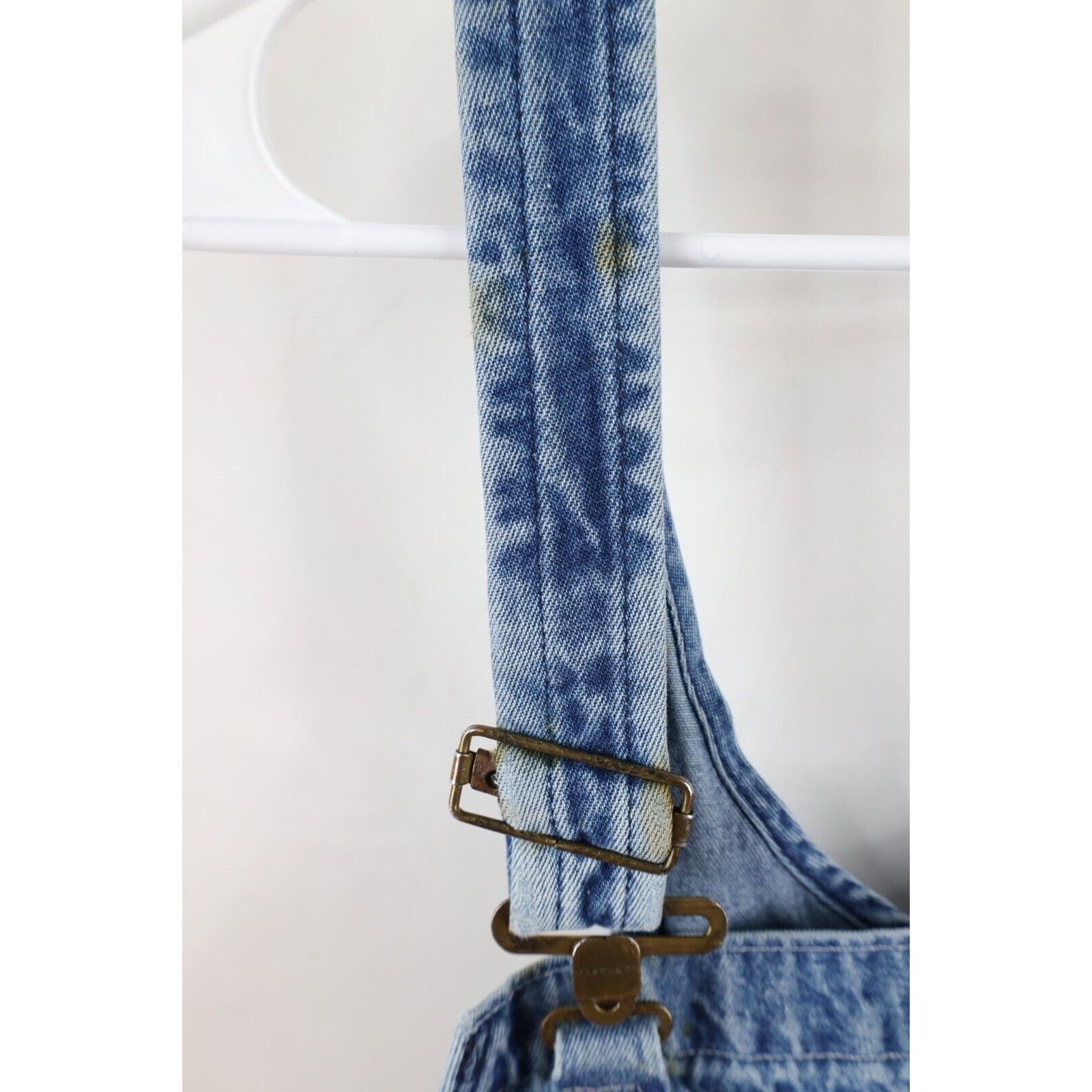 Carhartt × Vintage Vintage Y2K Carhartt Distressed Spell Out Denim Overalls Size US 42 / EU 58 - 14 Thumbnail
