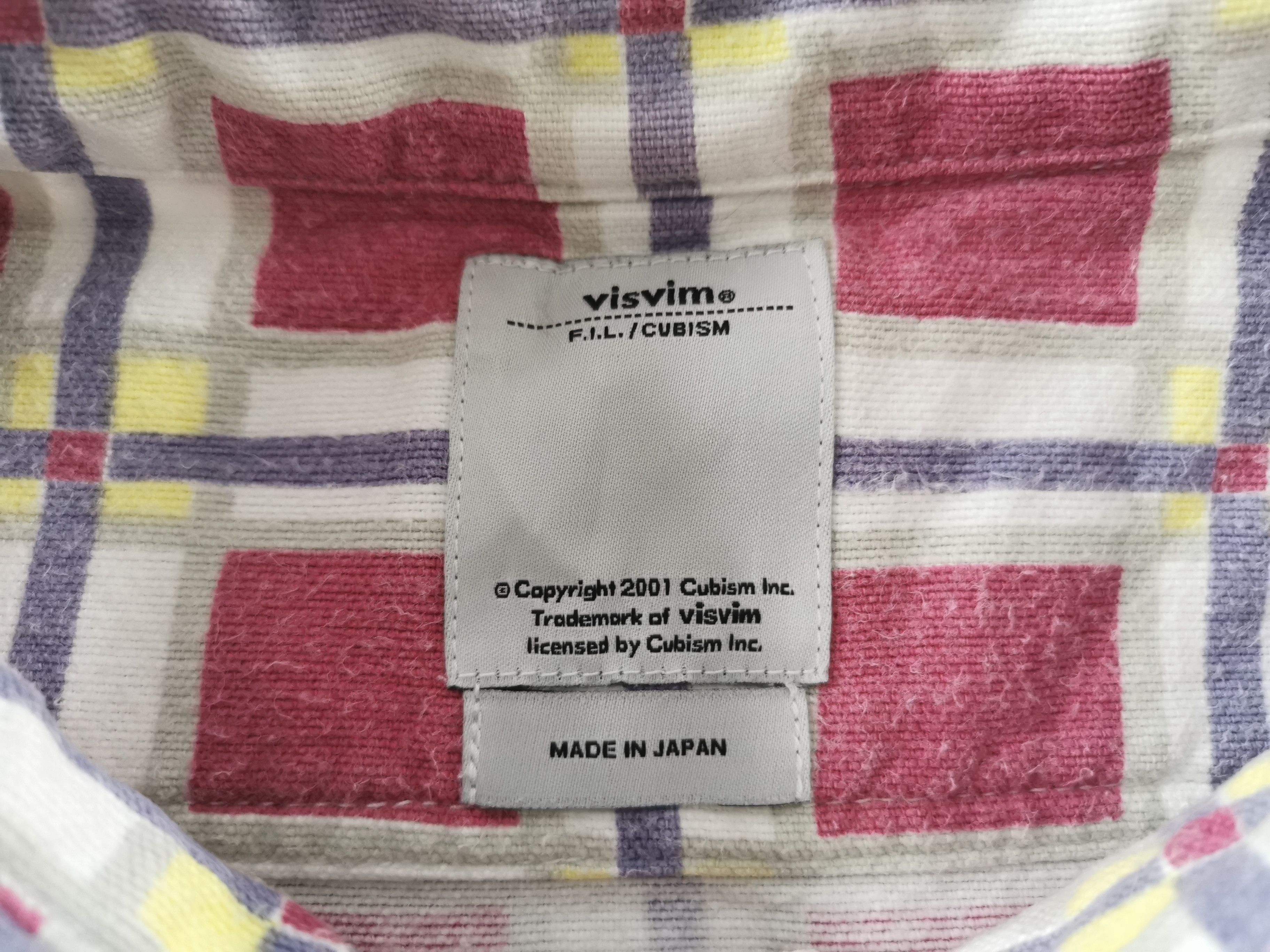 Visvim Vintage Visvim Checkered Flannel ButtonUps Made In Japan Size US M / EU 48-50 / 2 - 4 Thumbnail