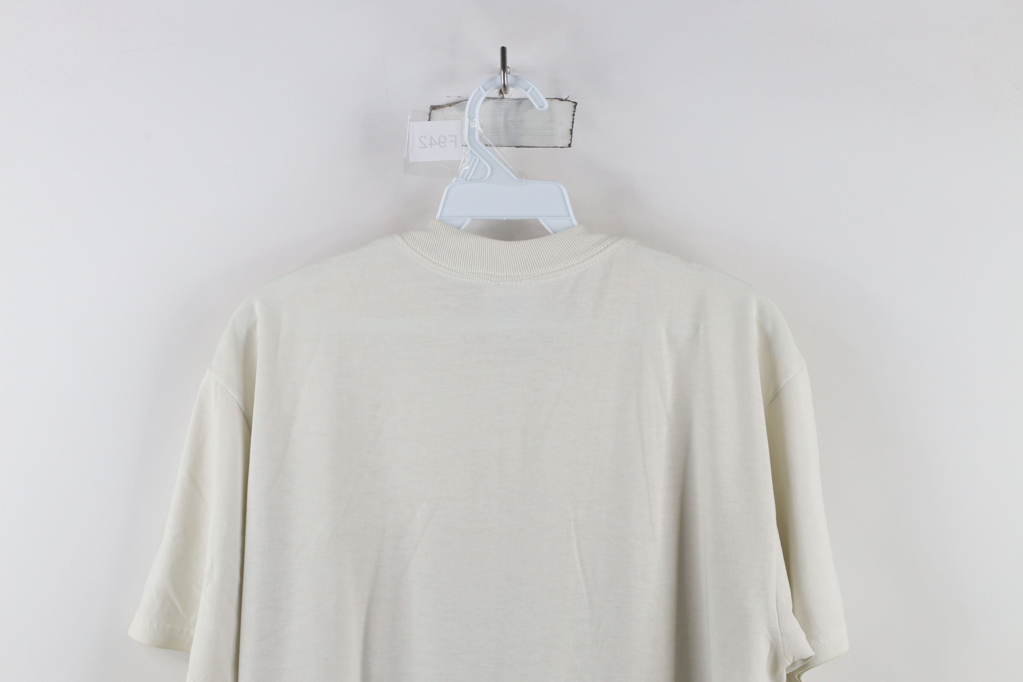 Vintage Vintage 90s Streetwear Nature Sunflower T-Shirt White Size L / US 10 / IT 46 - 13 Thumbnail