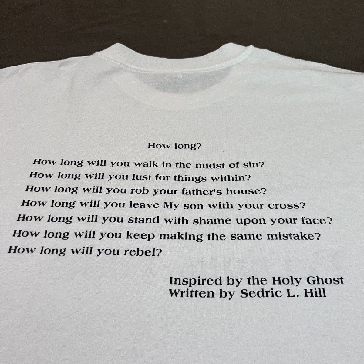 Other Vintage 90s Perilous Time Holy Ghost Jesus God Bible Tee XL Size US XL / EU 56 / 4 - 5 Thumbnail