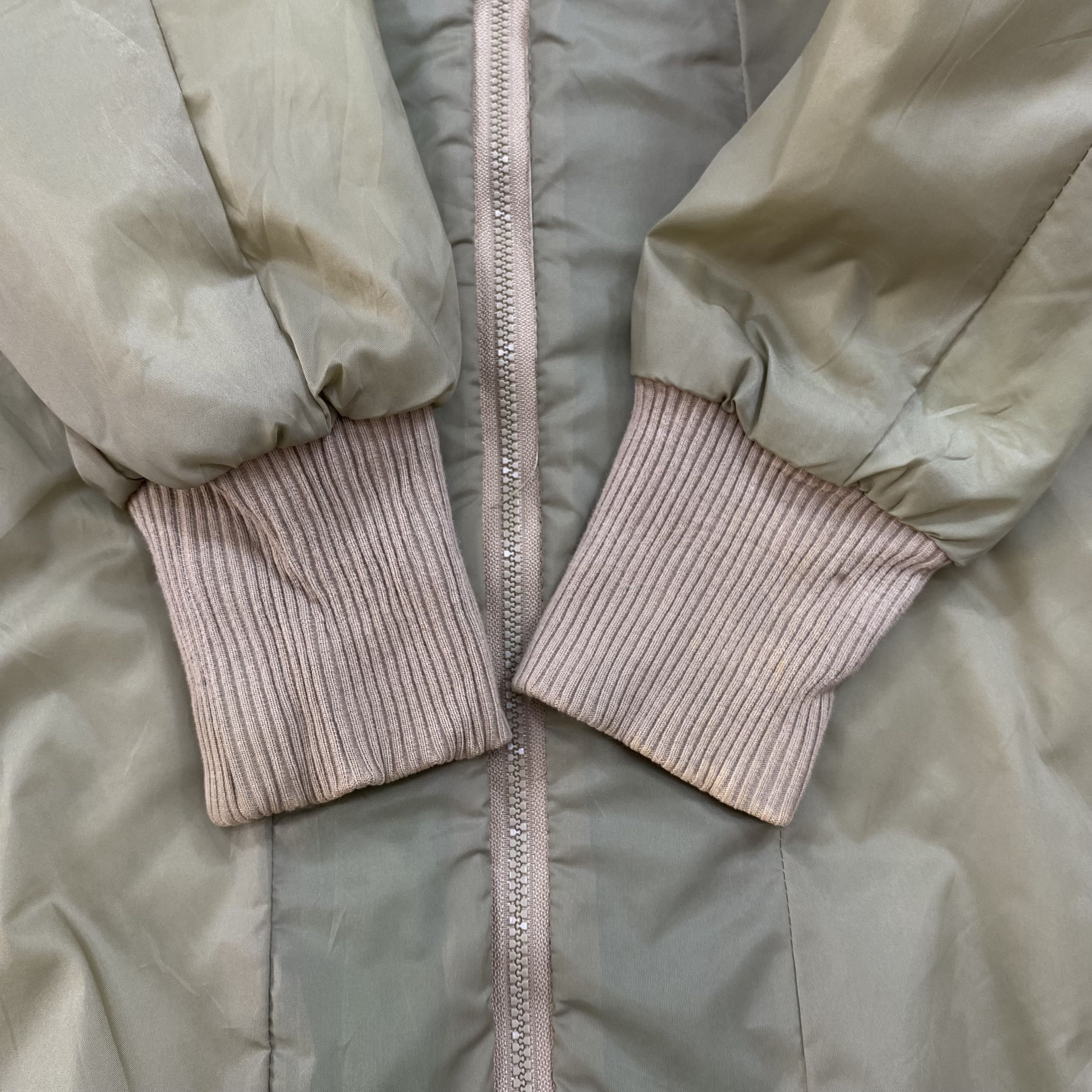 Vintage VINTAGE ESPRIT Y2K Green Faux Fur Hooded Parka Jacket-J649 Size US XS / EU 42 / 0 - 13 Thumbnail