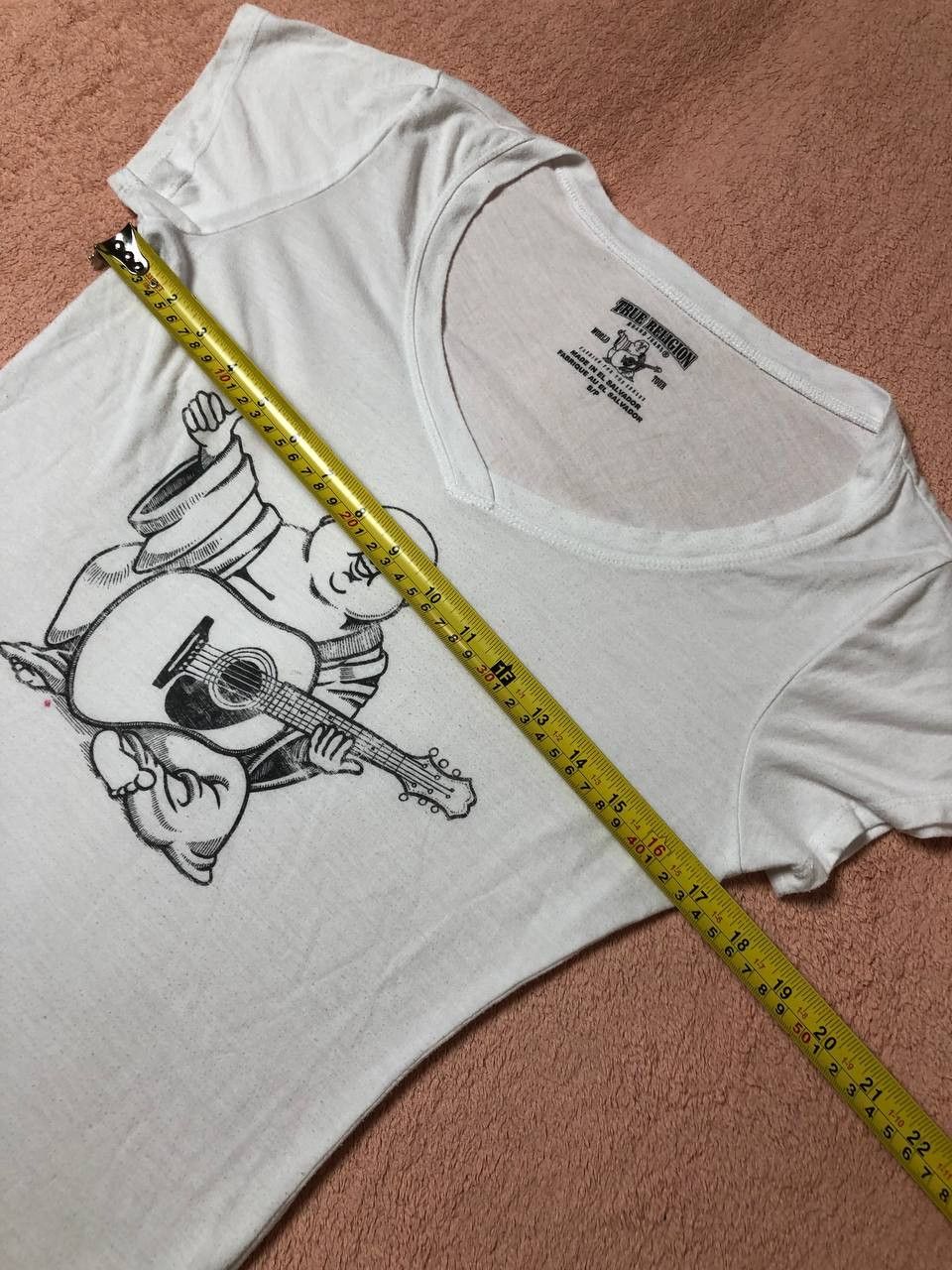 True Religion × Vintage True Religion Big Logo Buddha With Glitter T-shirt Size:S Size S / US 4 / IT 40 - 9 Thumbnail