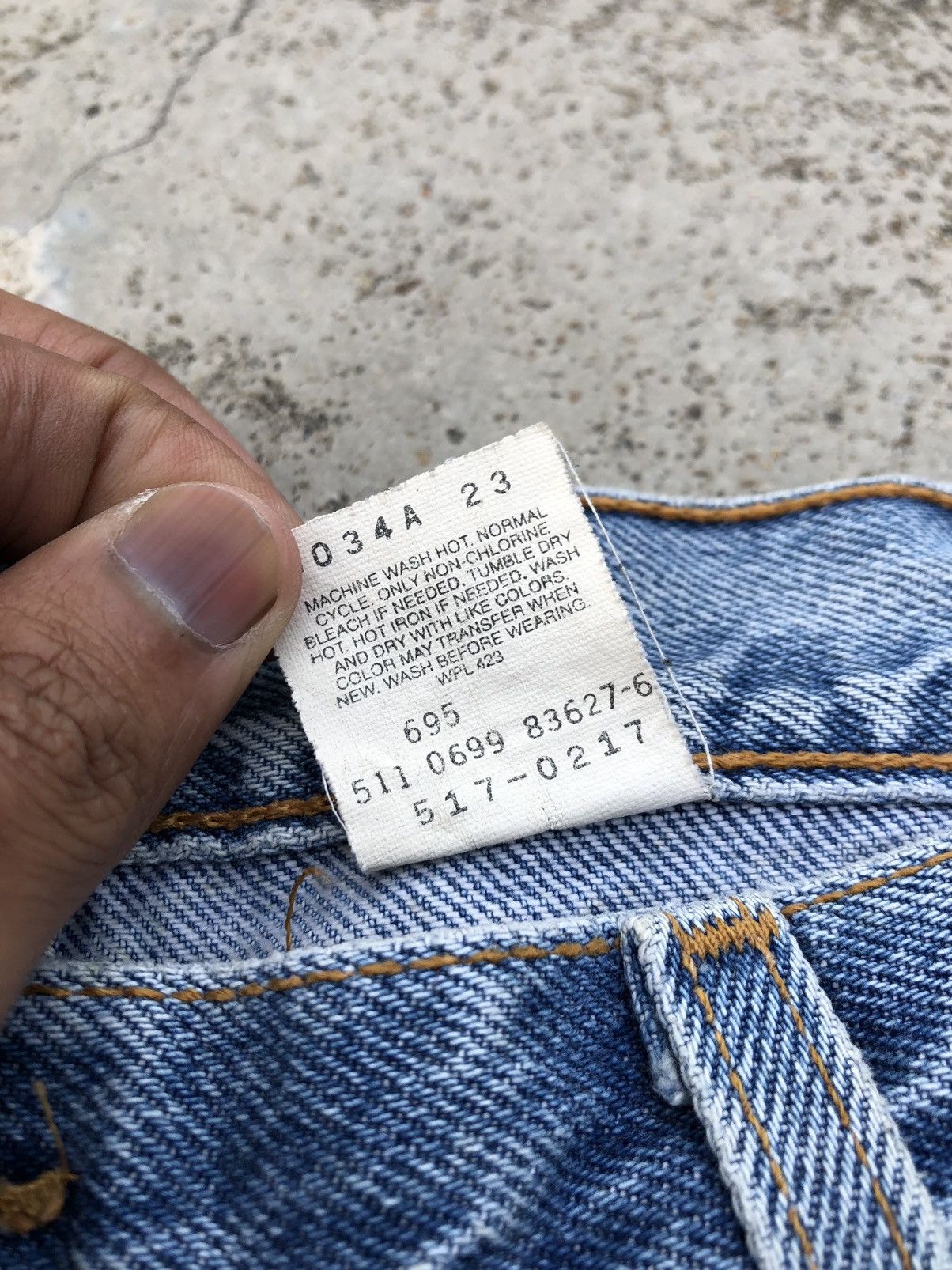 Levi's BOOTCUT FLARE⚡️⚡️VINTAGE 90s LEVIS 517 MADE IN USA Size US 37 - 8 Thumbnail