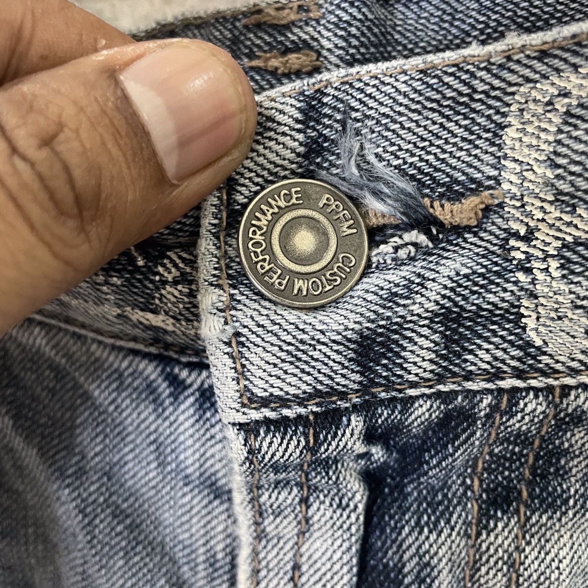 PPFM Vintage Ppfm Rare Design Denim Jeans Size US 34 / EU 50 - 5 Thumbnail