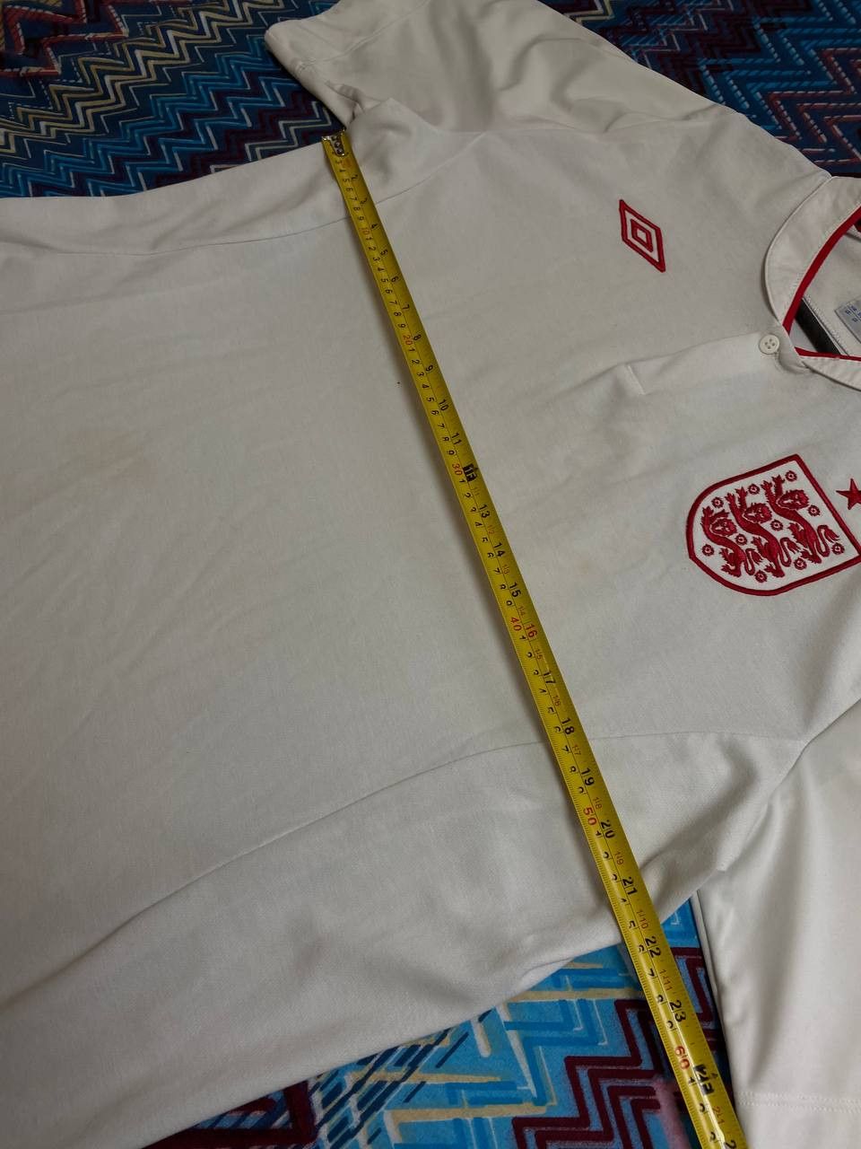 Umbro Sportwear T-Shirt Umbro footbal England Jerseys Y2K Vintage Size US XL / EU 56 / 4 - 14 Thumbnail