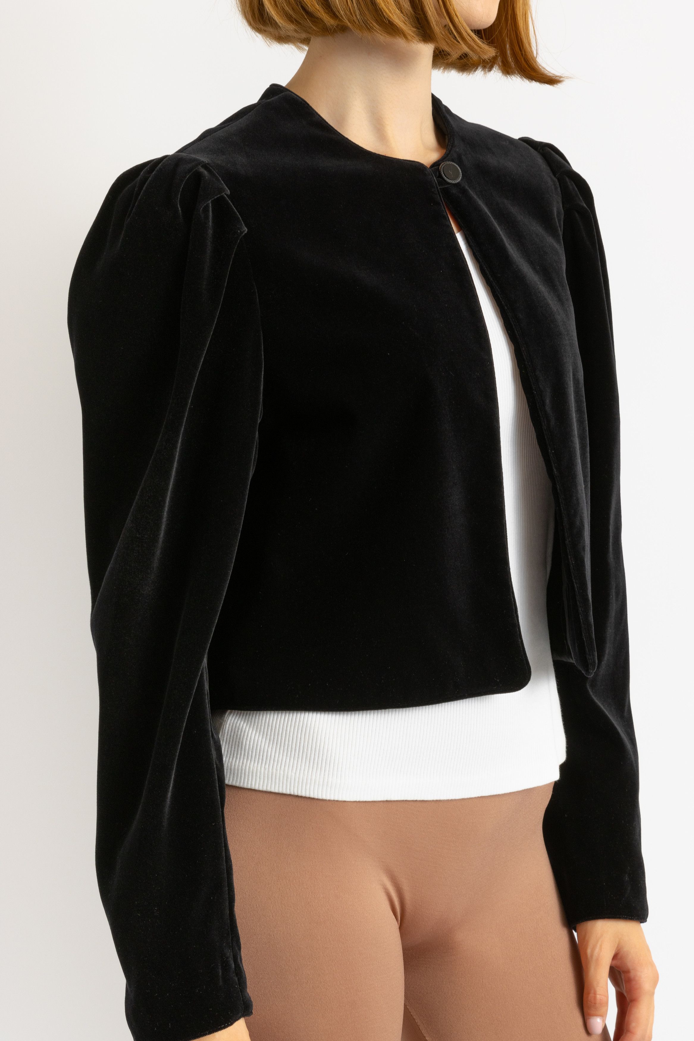 Vintage Vintage Black Dirndl Jacket, Traditional 8689 Size S / US 4 / IT 40 - 9 Thumbnail